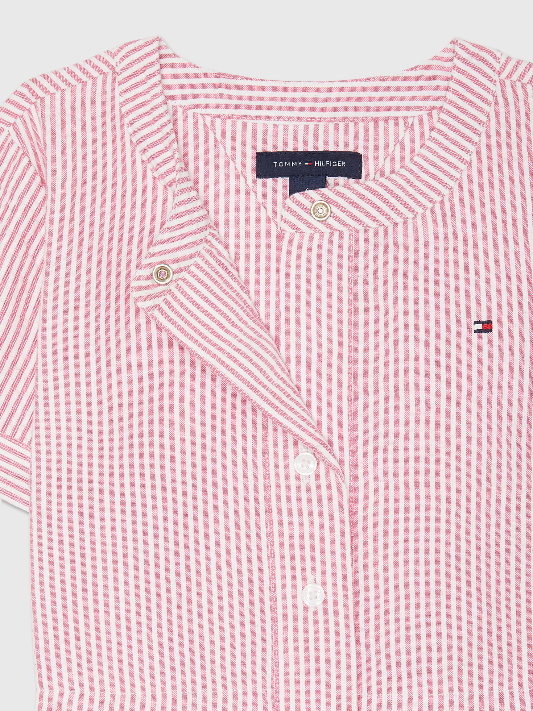 Платье для девочек Tommy Hilfiger, Детское полосатое платье-рубашка