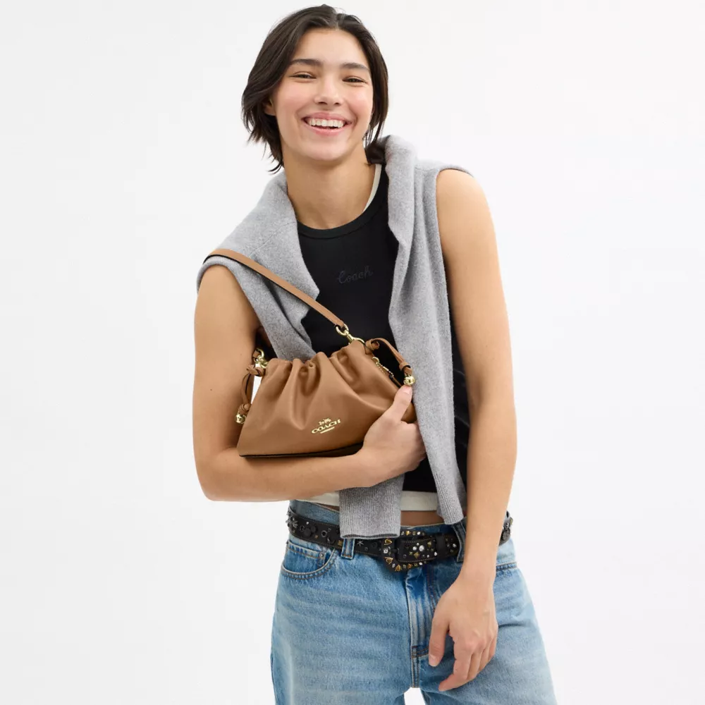 Сумка COACH Faye Shoulder Bag With Ruching