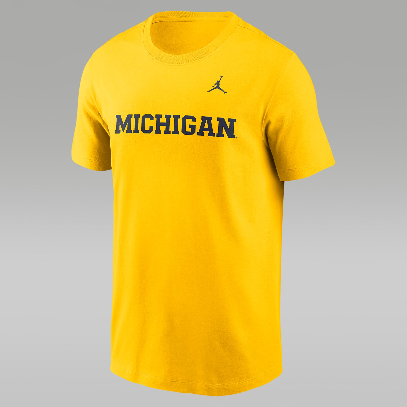 Michigan Wolverines Primetime Wordmark Men's Jordan College T-Shirt