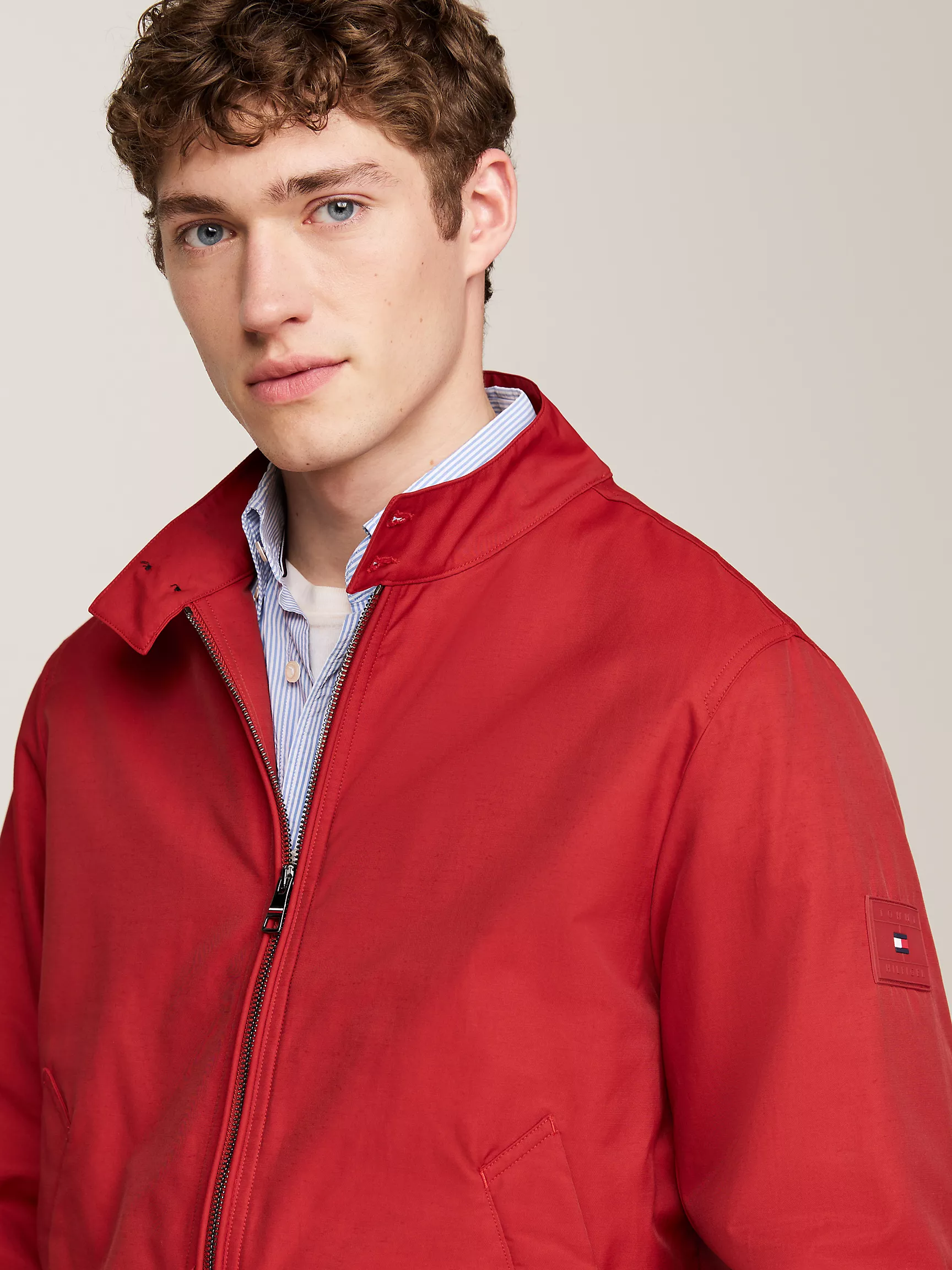 Мужская куртка Tommy Hilfiger, Водоотталкивающая куртка Harrington