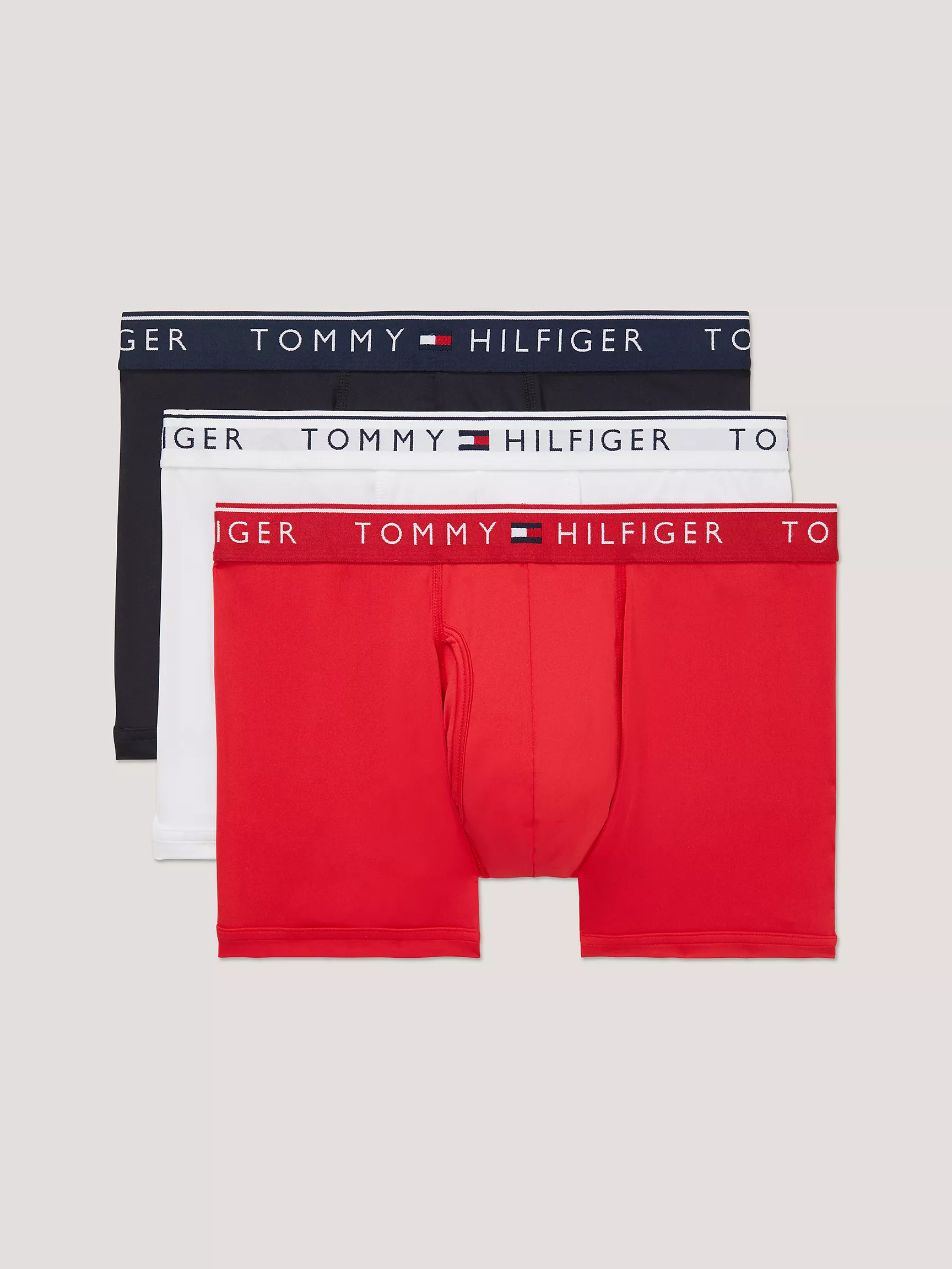 Мужское нижнее белье Tommy Hilfiger, Микрофибровые трусы-боксёры TH (набор 3 шт.)