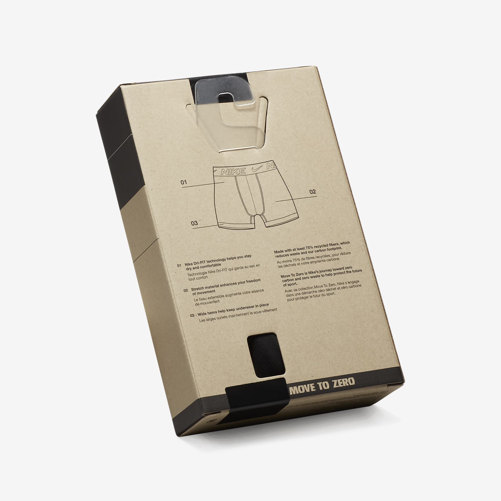 Nike Dri-FIT Essentials Big Kids' Boxer Briefs (3-Pack)