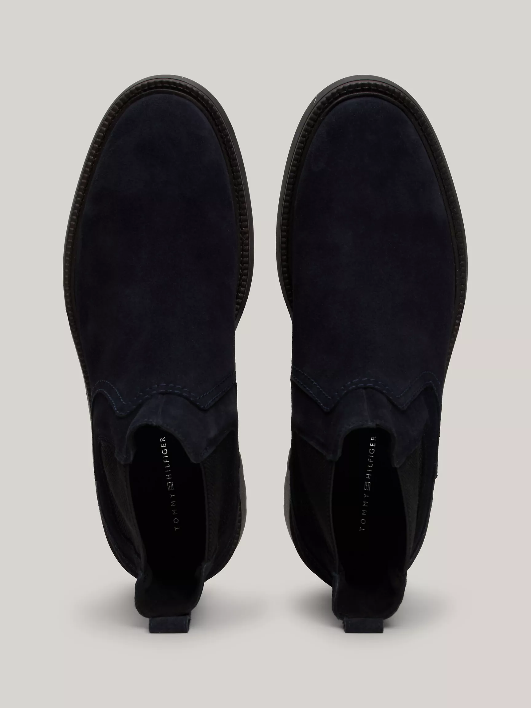 Мужские ботинки Tommy Hilfiger, Замшевые челси с флаговым логотипом Tommy