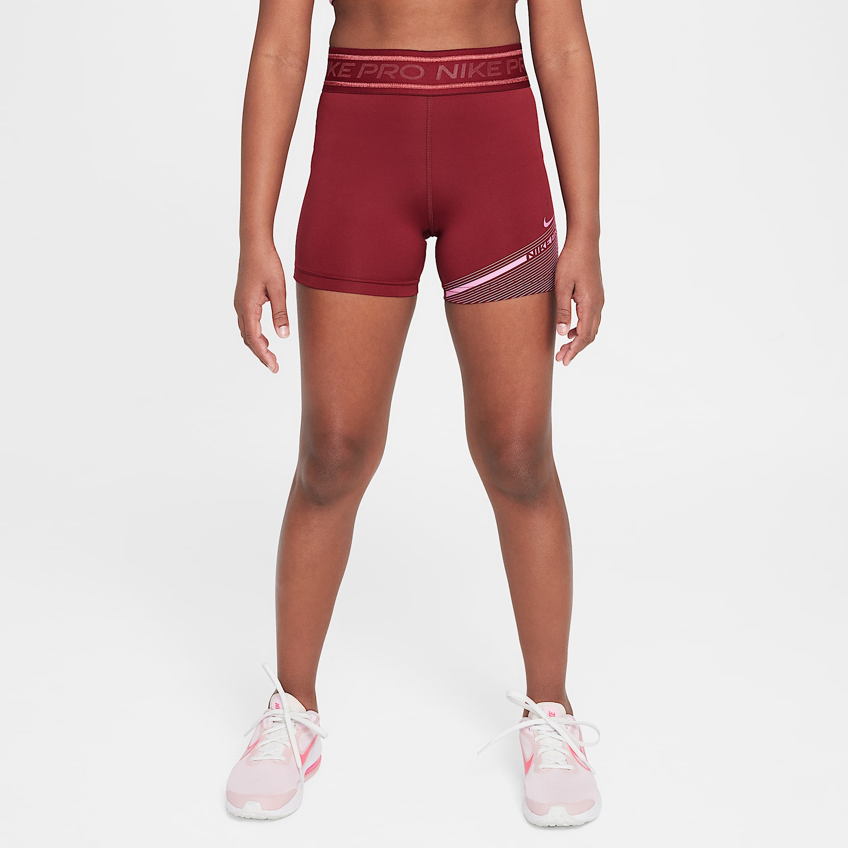 Nike Pro Girls' Dri-FIT 3" Shorts