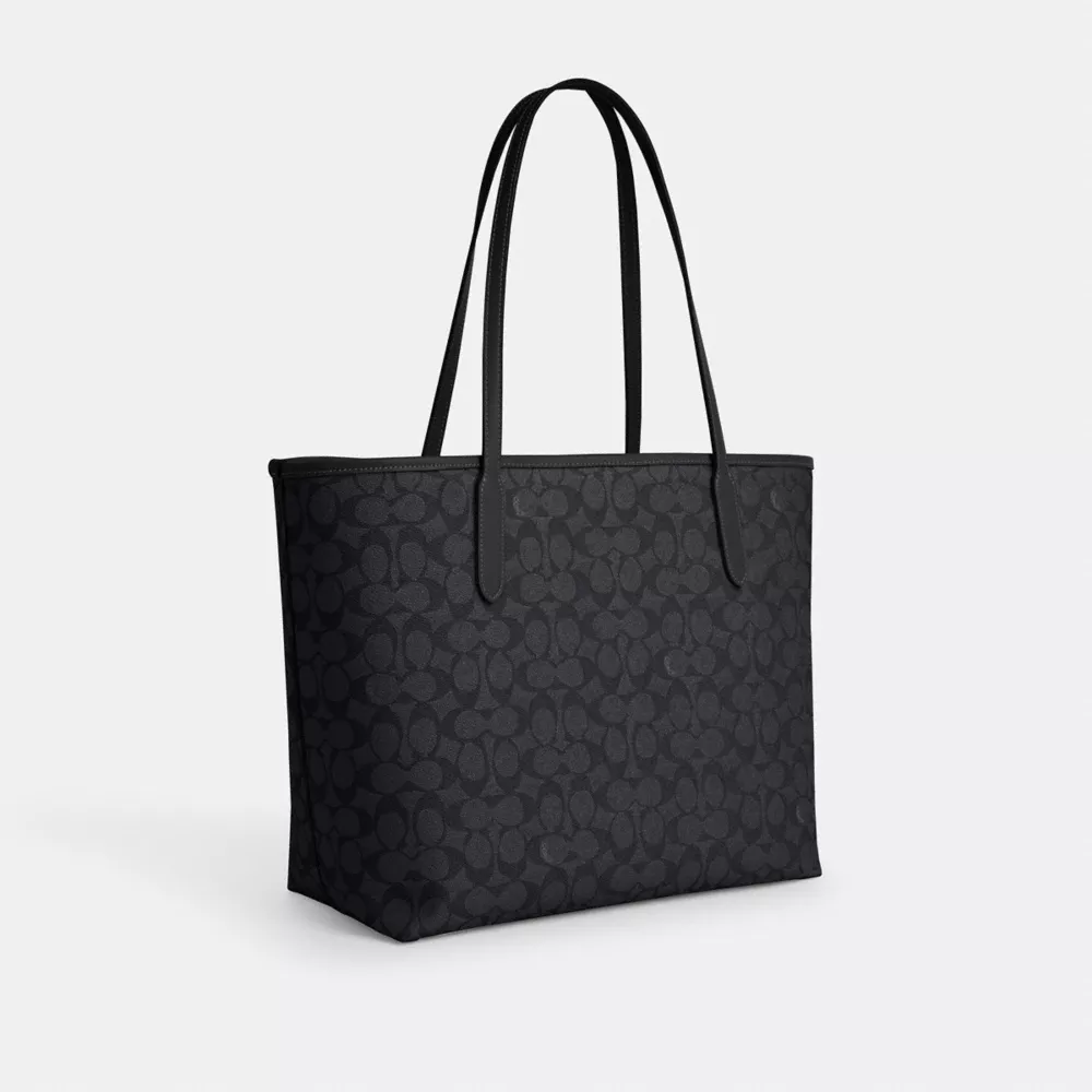 Сумка COACH City Tote Bag In Signature Canvas