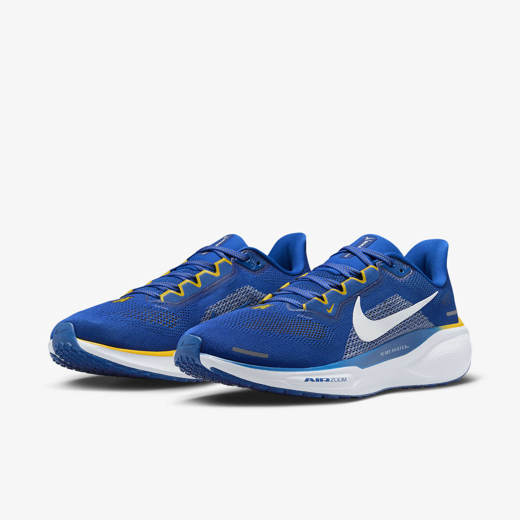 North Carolina A&T Pegasus 41 Men's Nike College Road Running Shoes
