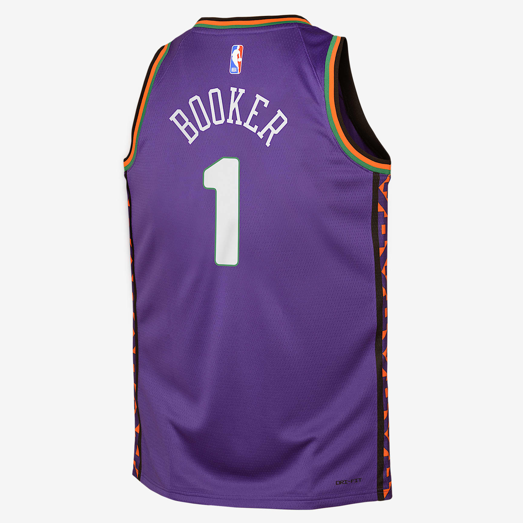 Devin Booker Phoenix Suns 2024/25 City Edition Big Kids' Nike Dri-FIT NBA Swingman Jersey