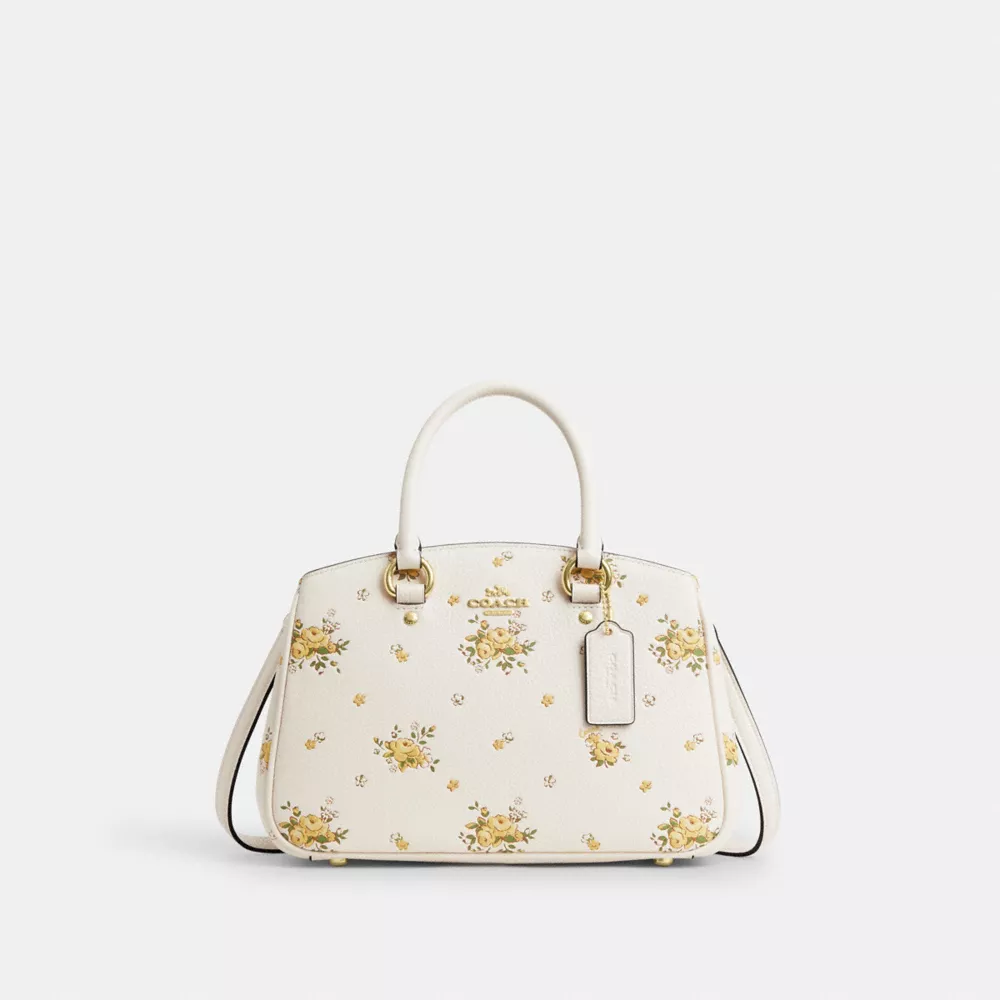 Сумка COACH Savannah Small Carryall Bag With Floral Print