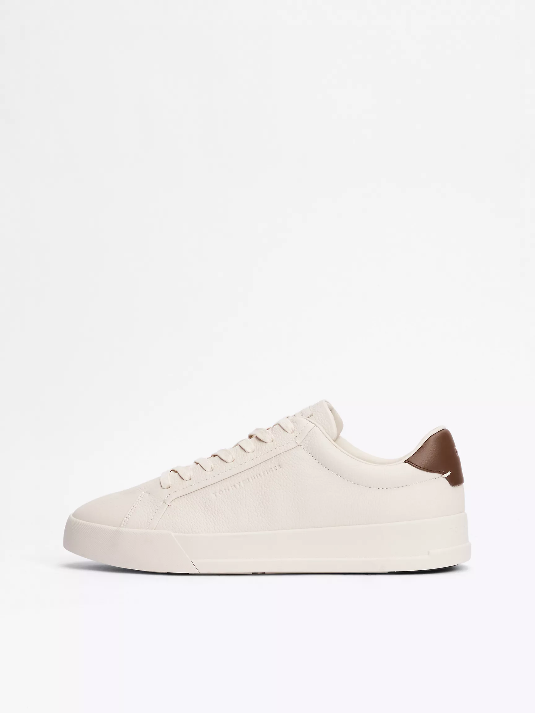 Мужские кроссовки Tommy Hilfiger, Кожаные кеды из фактурной кожи