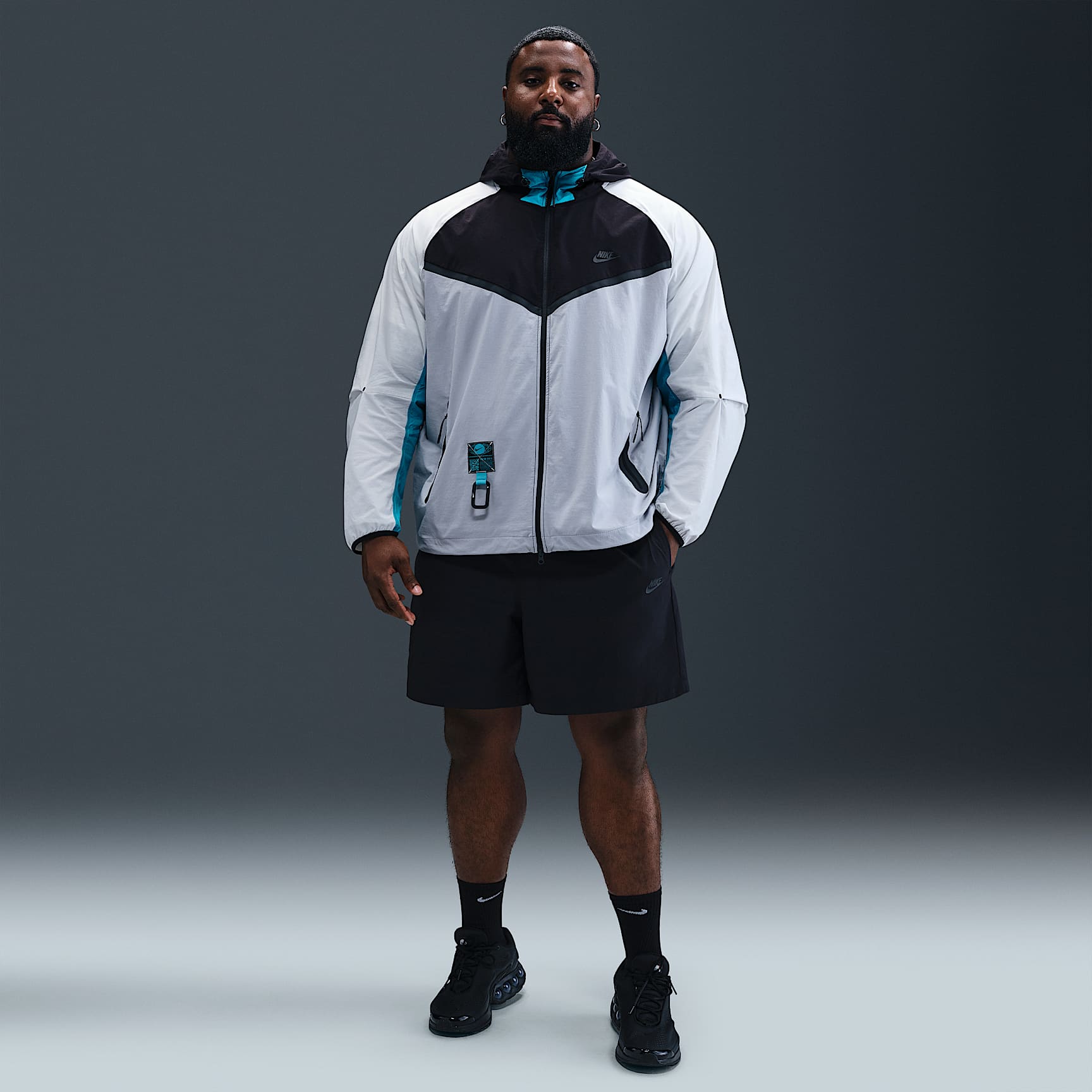 Nike Tech Men's Woven Windrunner Full-Zip Jacket