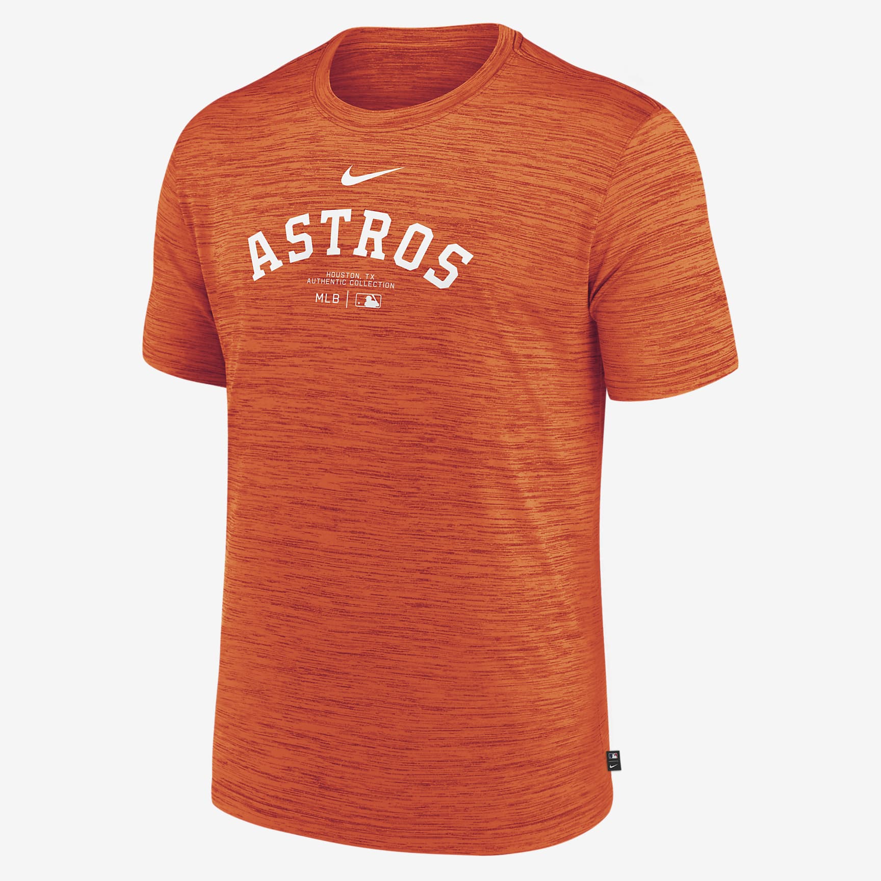 Houston Astros Authentic Collection Practice Velocity Men's Nike Dri-FIT MLB T-Shirt