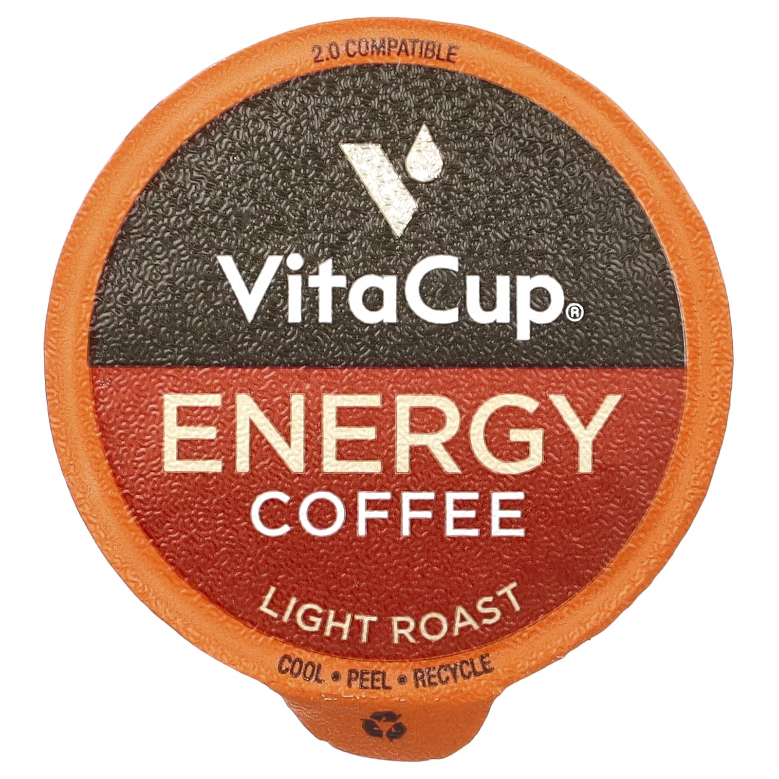 VitaCup, Energy Coffee, легкая обжарка, 16 чашек по 11 г (0,39 унции)