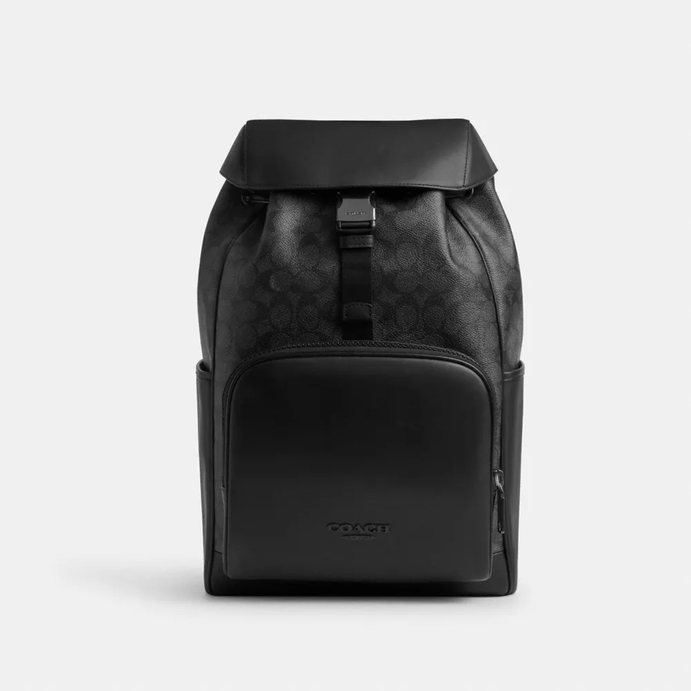 Рюкзак COACH Racer Backpack In Signature