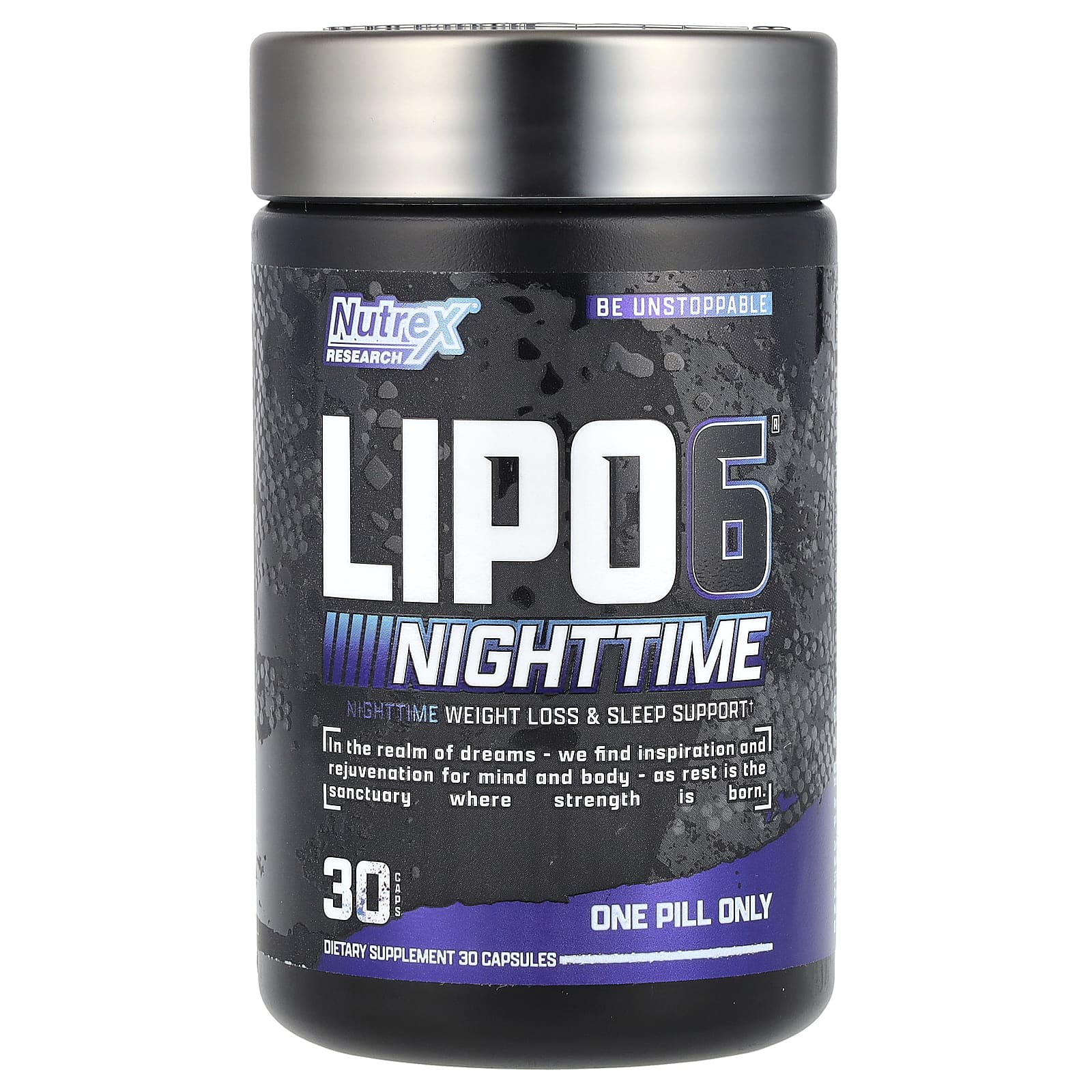 Nutrex Research, LIPO 6, Night, 30 капсул