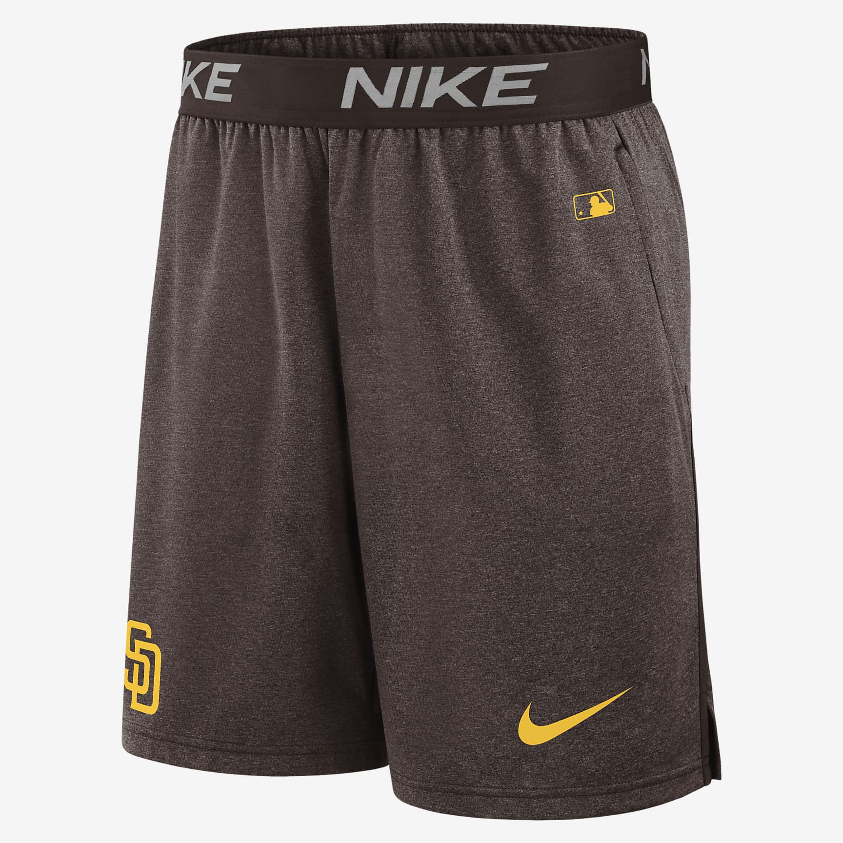 San Diego Padres Authentic Collection Practice Men's Nike Dri-FIT MLB Shorts