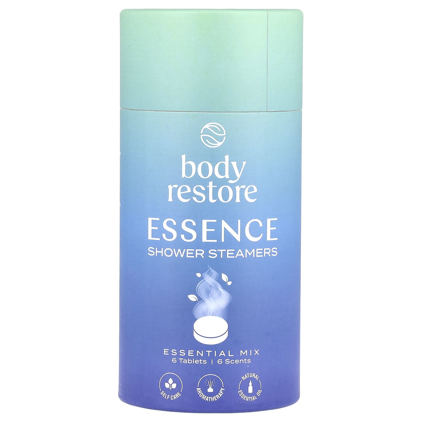 Body Restore, Пароварки для душа Essence, смесь Essential, 6 таблеток, 5,3 унции