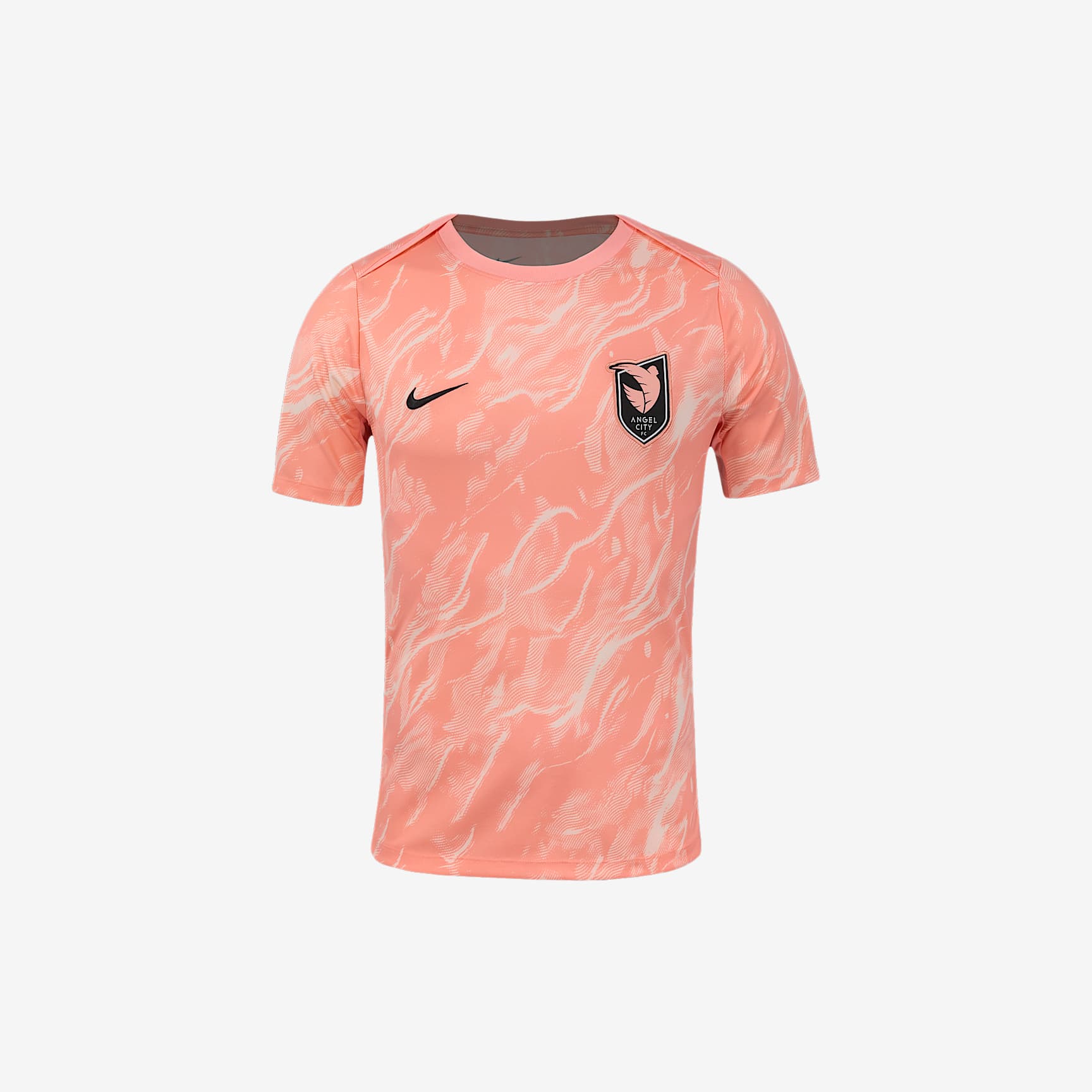 Angel City FC 2025 Men's Nike NWSL Short-Sleeve Pre-Match Top