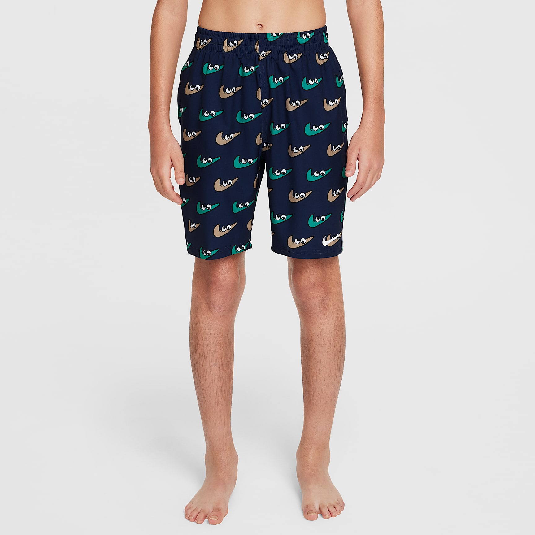 Nike Swim Breaker Big Kids' (Boys') 7" Brief-Lined Volley Shorts