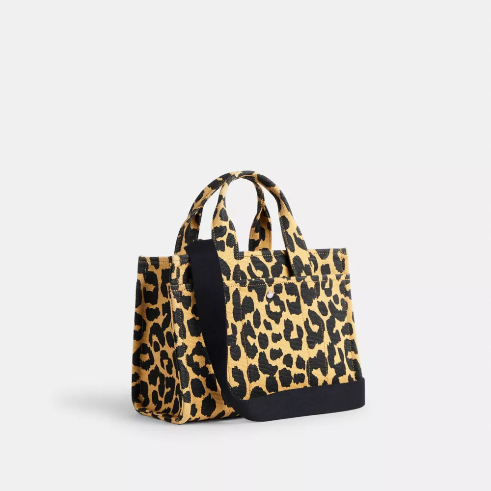 Сумка COACH Cargo Tote Bag 26 With Leopard Print