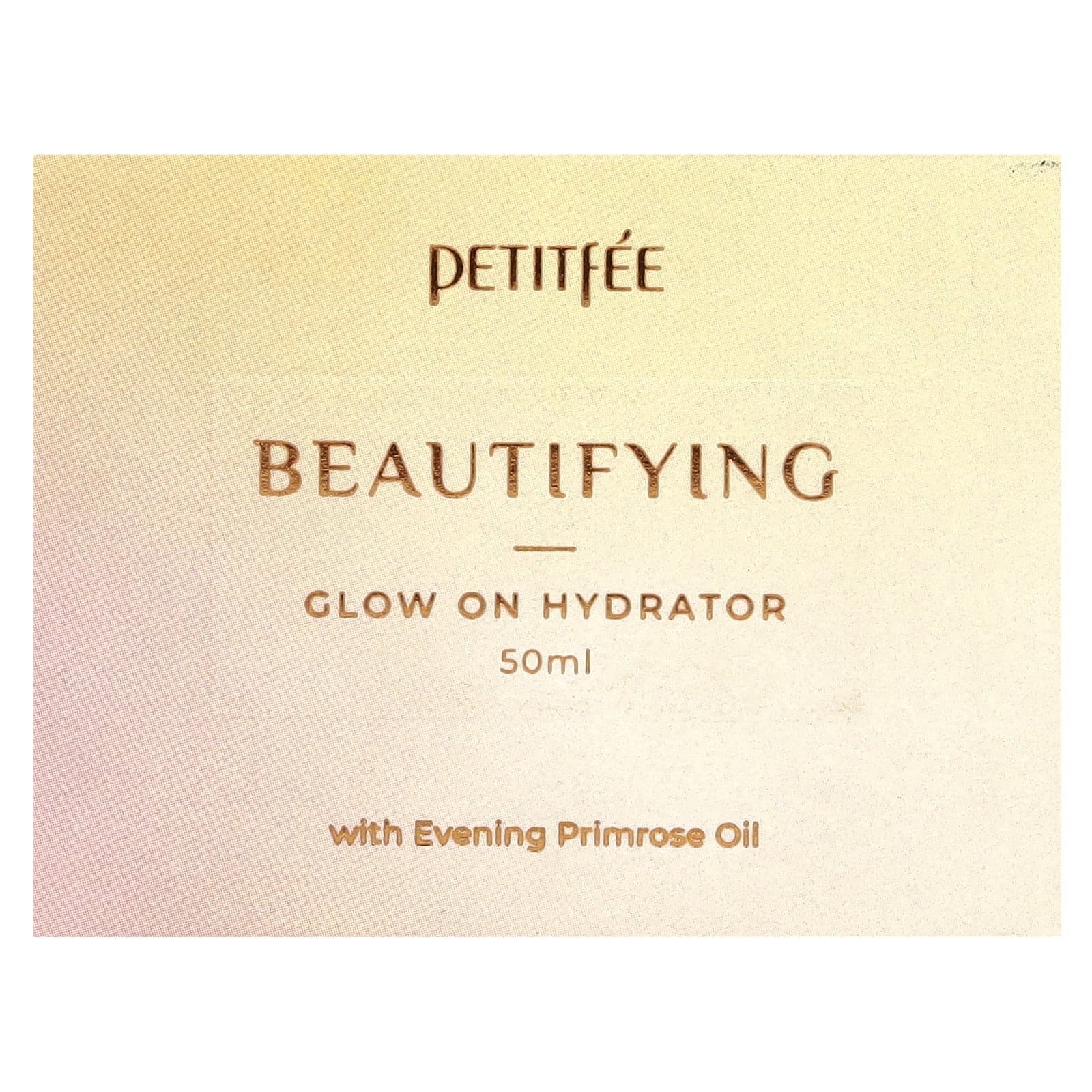 Petitfee, Beautifying Glow On Hydrator с маслом примулы вечерней, 50 мл