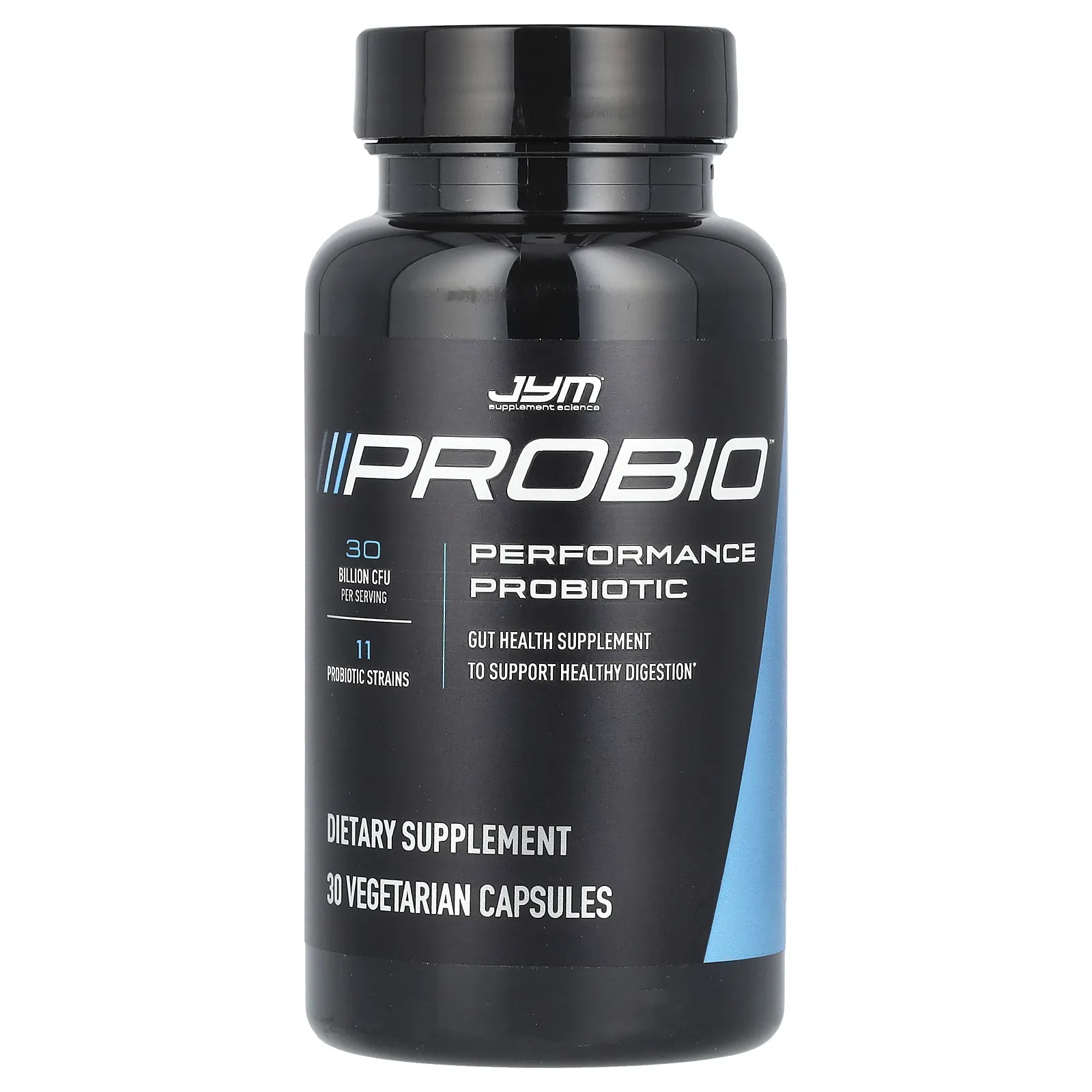 JYM Supplement Science, Probio, пробиотик для повышения эффективности, 30 млрд КОЕ, 30 вегетарианских капсул