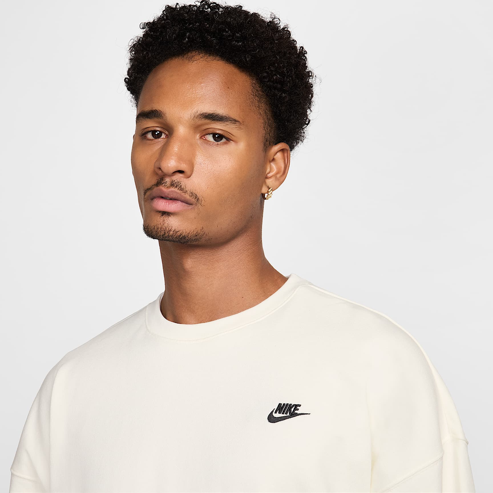 Nike Club Fleece Men's Oversized French Terry Crew
