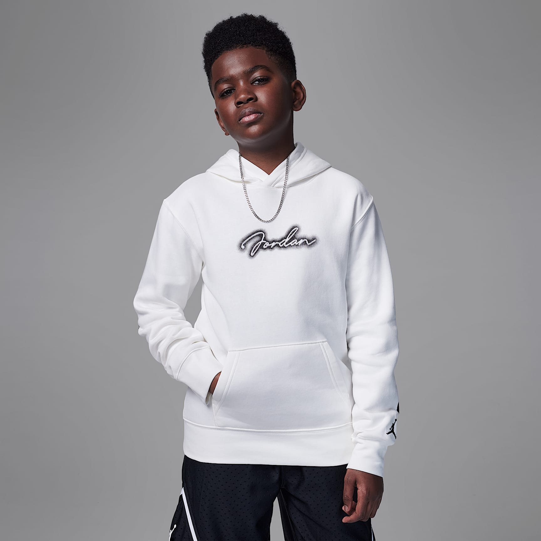 Jordan MVP Big Kids' Fleece Pullover Hoodie