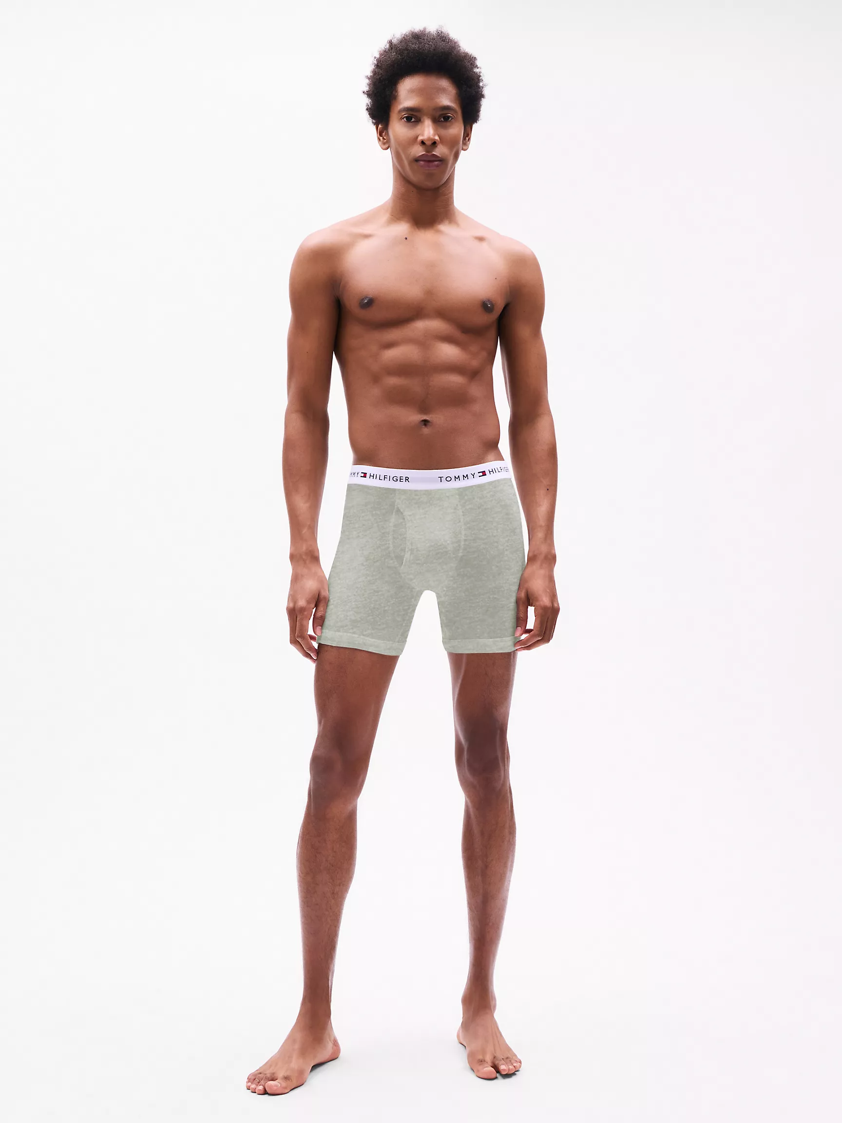 Мужское нижнее белье Tommy Hilfiger, Классические хлопковые боксеры-брифы (набор 3 шт.)