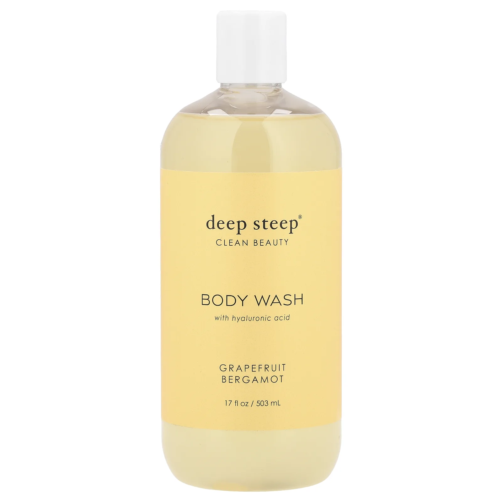Deep Steep, Гель для душа, грейпфрут и бергамот, 503 мл (17 жидк. Унций)