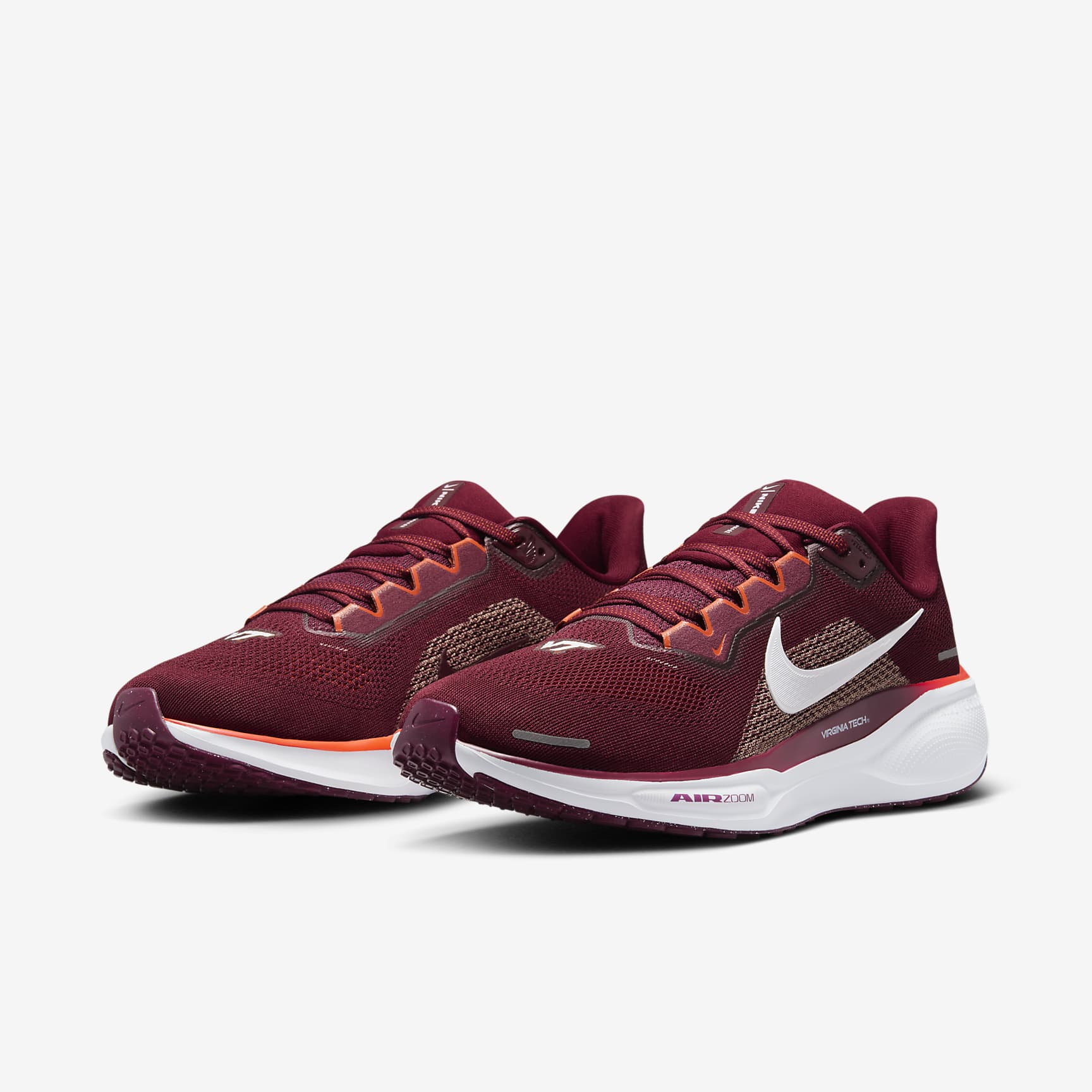 Virginia Tech Pegasus 41 Men's Nike College Road Running Shoes