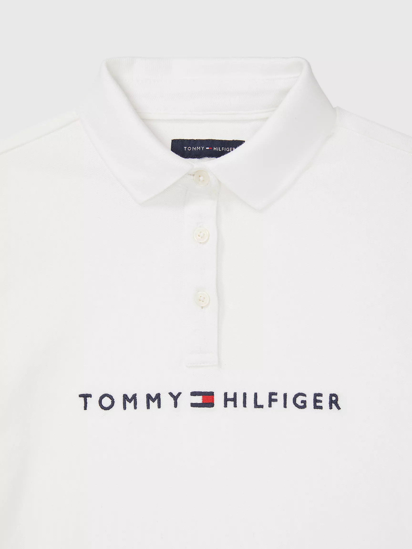 Платье для девочек Tommy Hilfiger, Детское поло-платье с логотипом Hilfiger