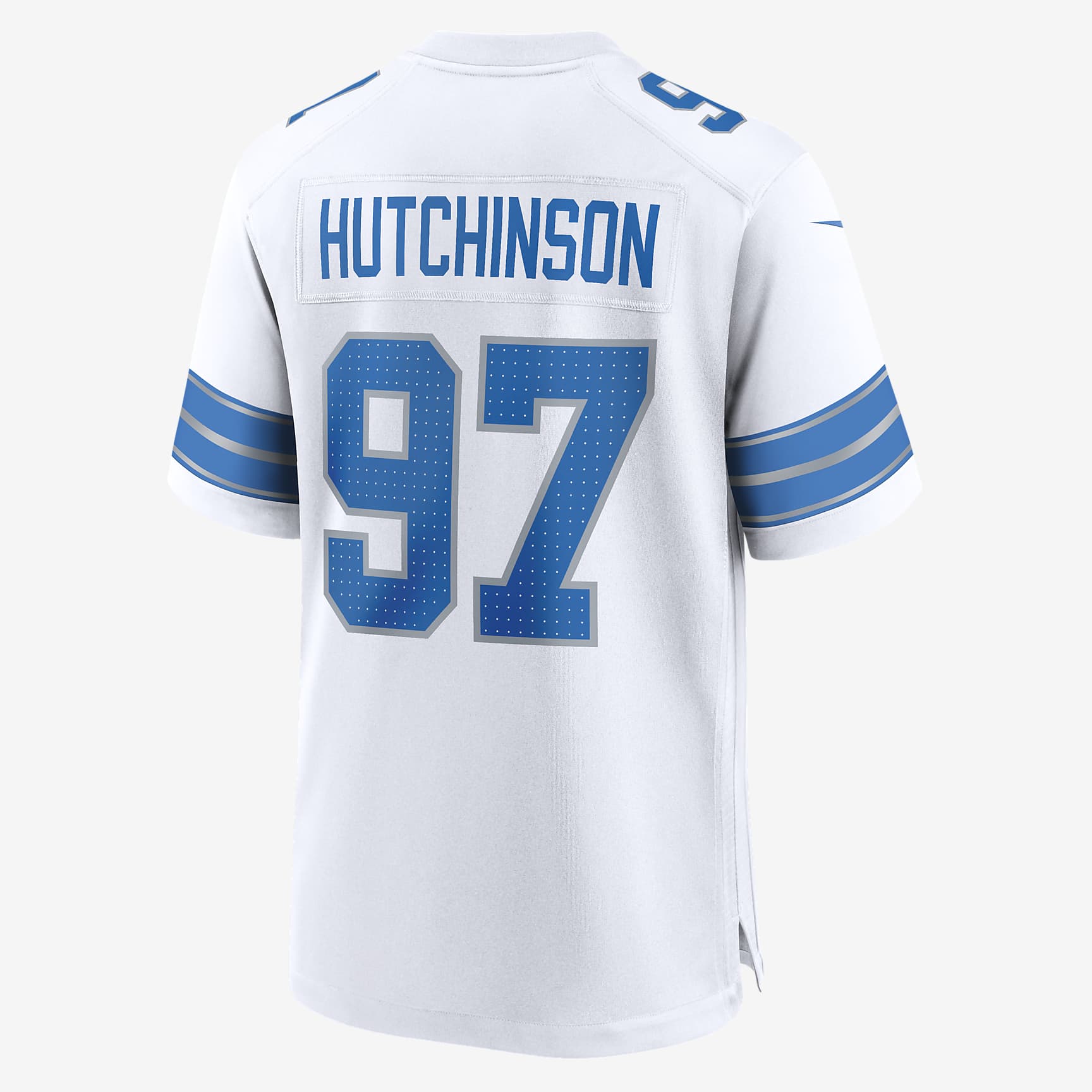 Aidan Hutchinson Detroit Lions Men's Nike NFL Game Football Jersey