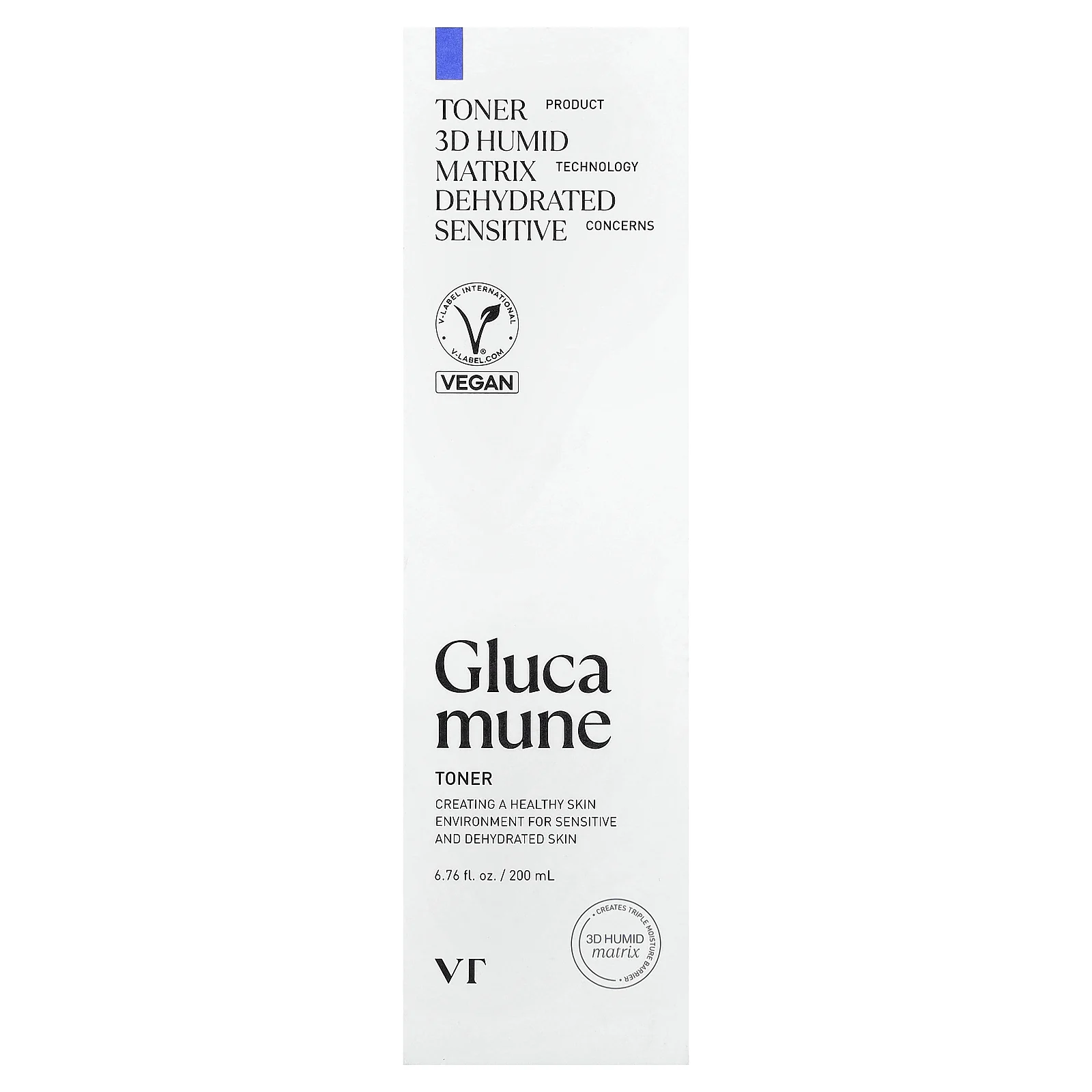 VT Cosmetics, тонер с глюкамуном, 200 мл (6,76 жидк. унции)