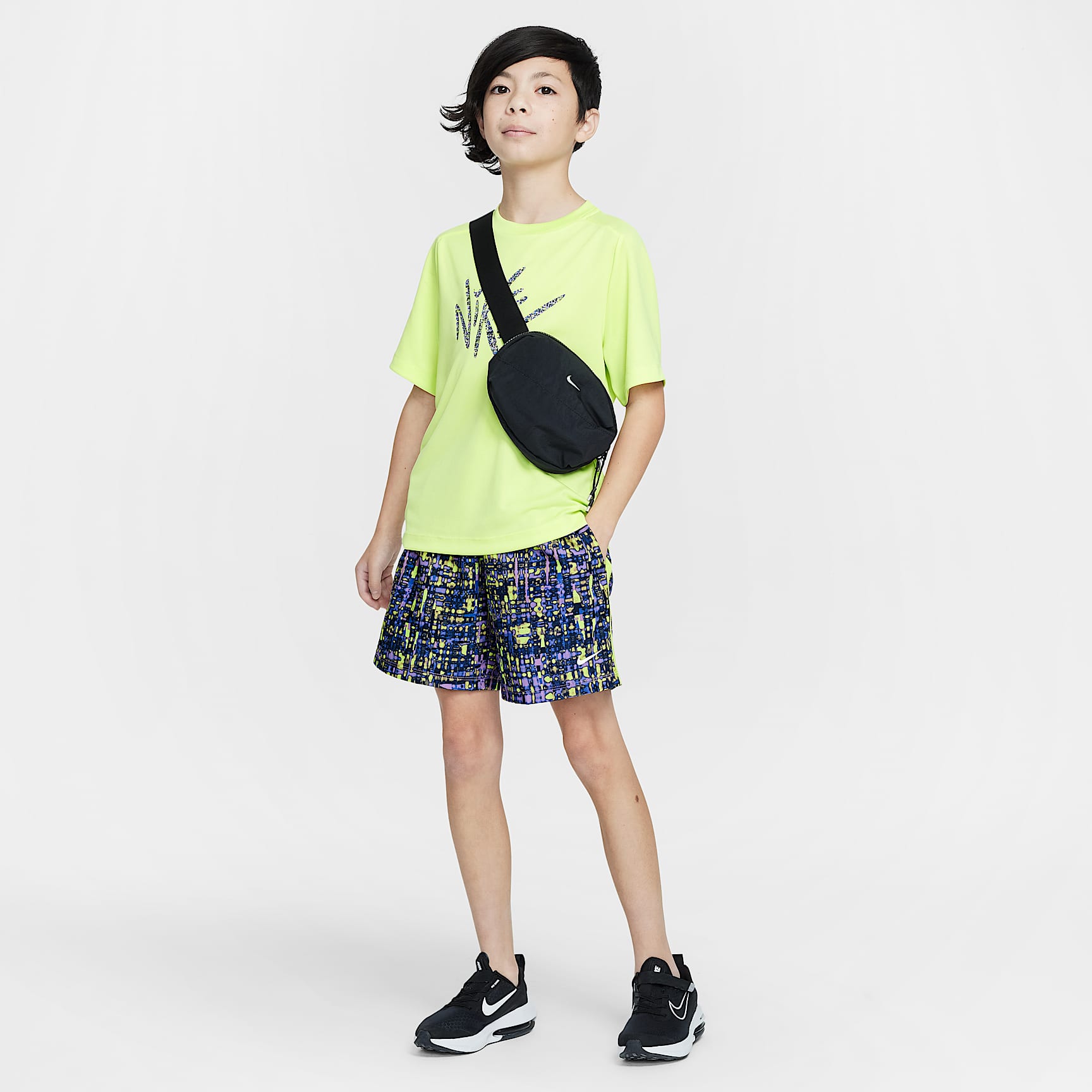 Nike Multi Big Kids' (Boys') Dri-FIT Woven Shorts