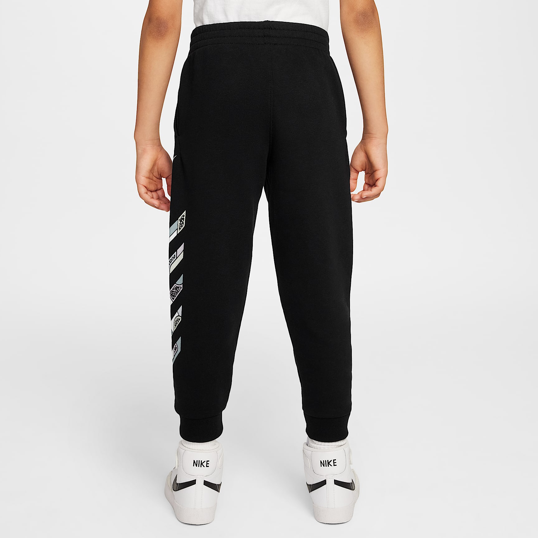 Nike Sportswear "Outside the Lines" Little Kids' French Terry Pants