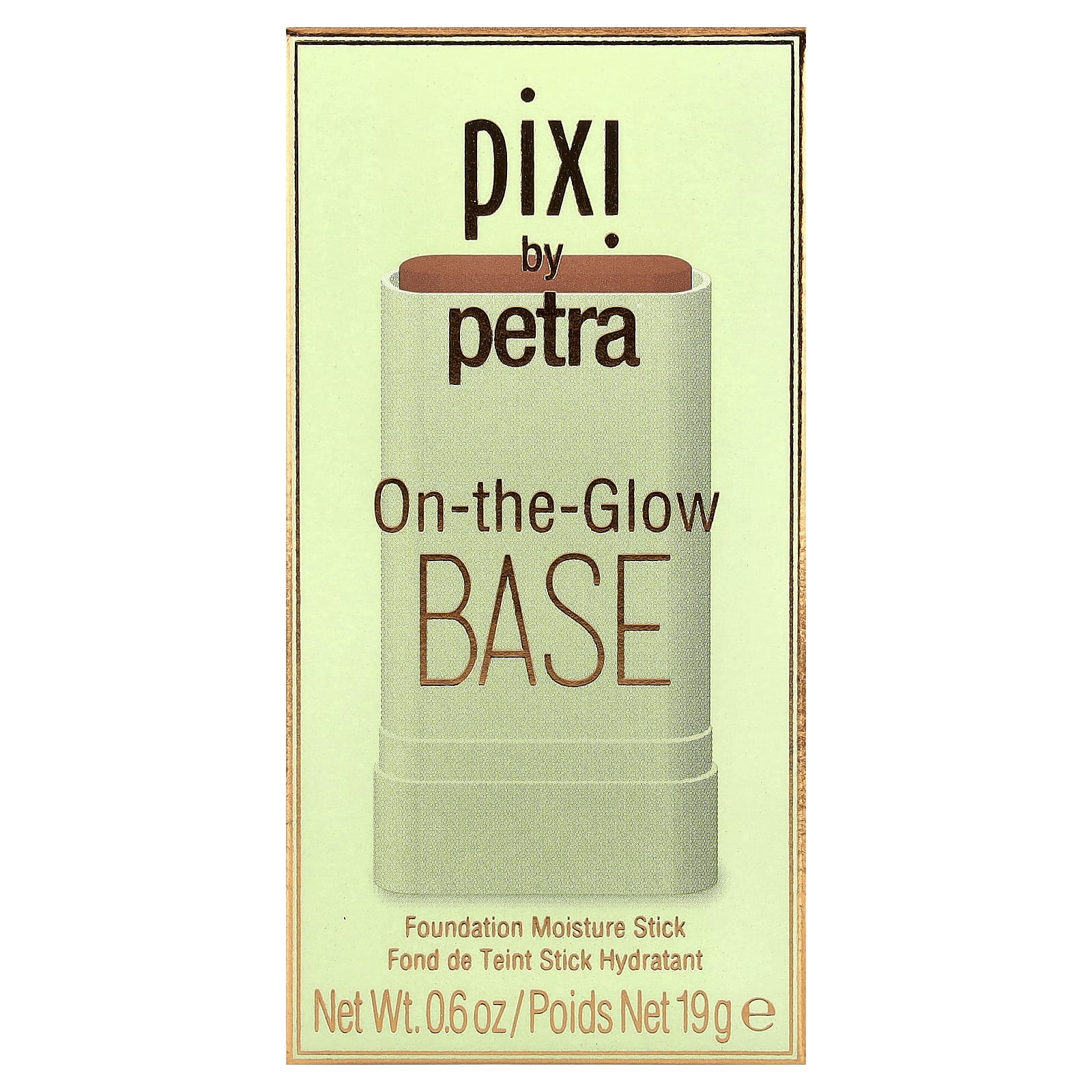 Pixi Beauty, On-The-Glow Base, увлажняющий стик для тональной основы, мокко, 19 г (0,6 унции)