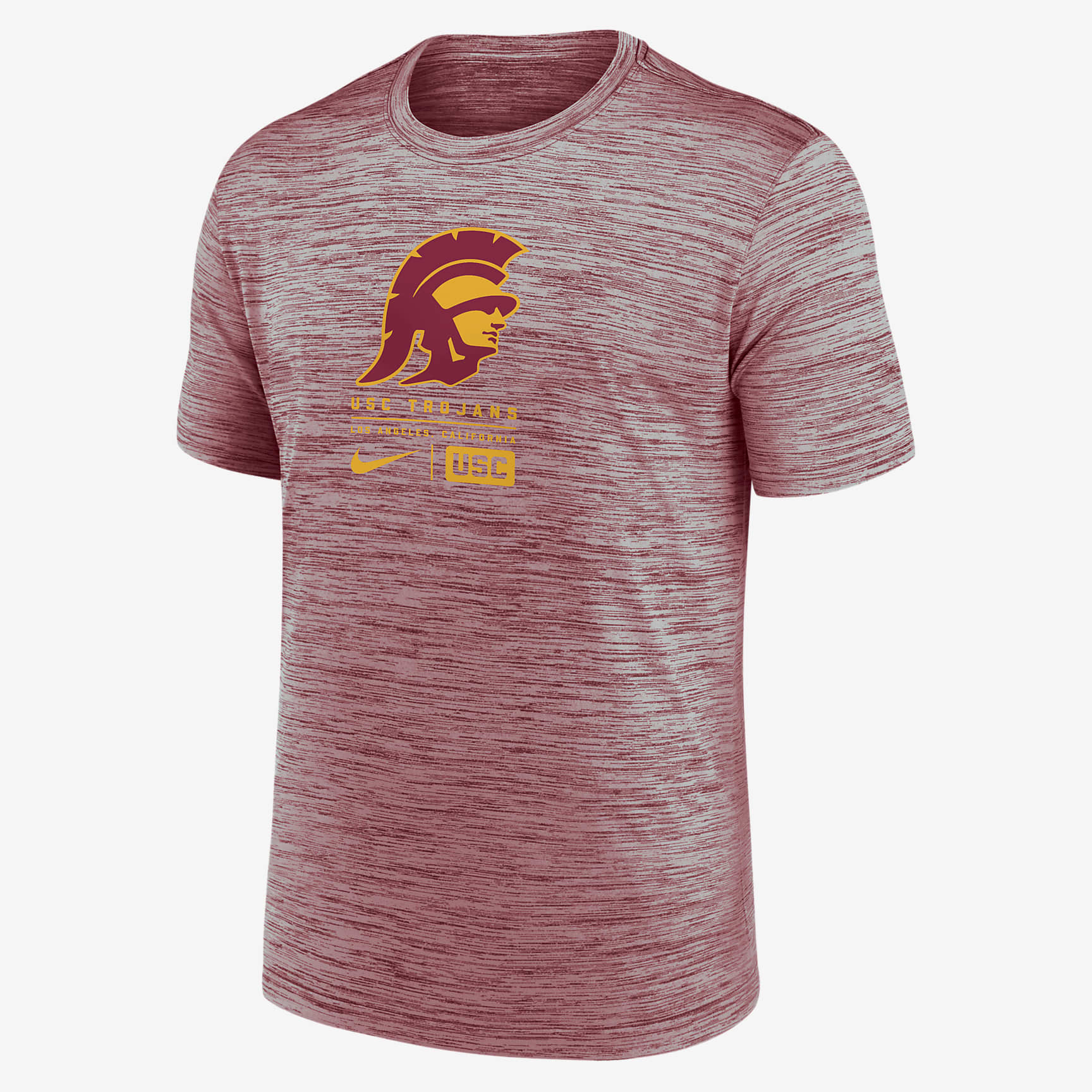 USC Trojans Campus Center Block Velocity Men's Nike Dri-FIT College T-Shirt