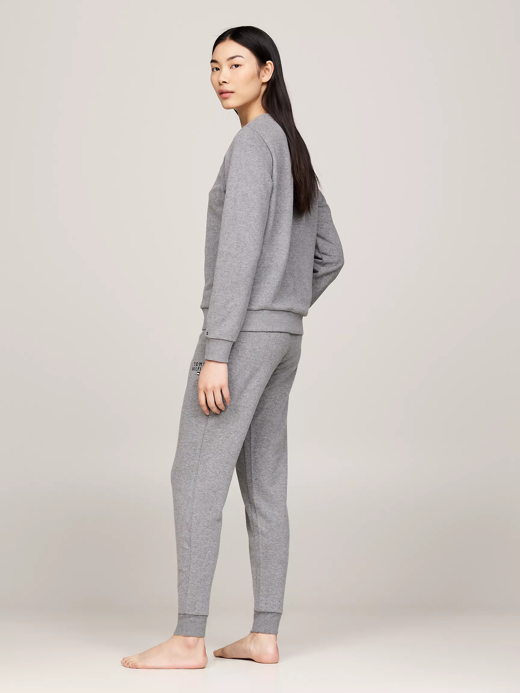 Женская толстовка Tommy Hilfiger, Однотонный топ для отдыха с логотипом