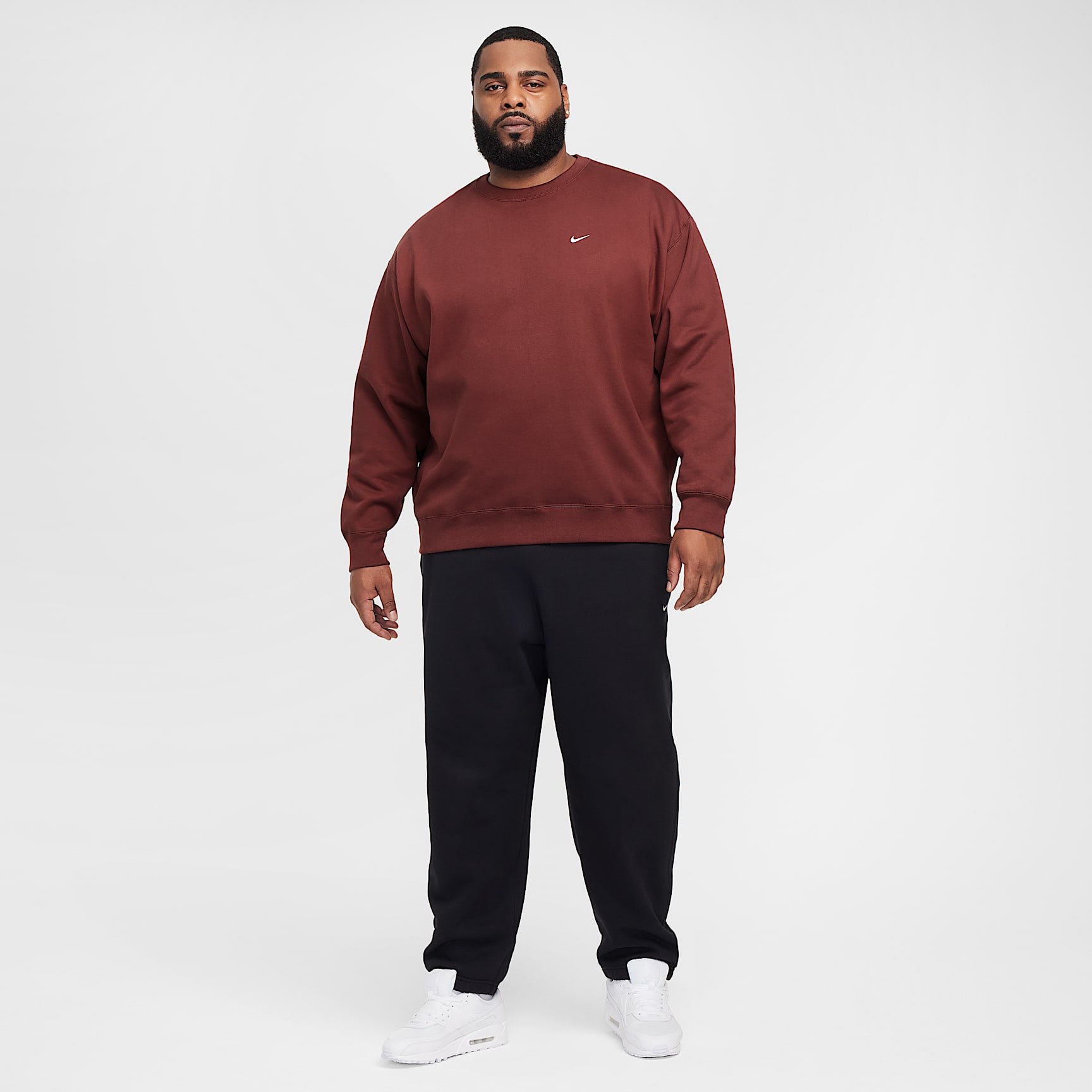 Nike Solo Swoosh Men's Fleece Crew