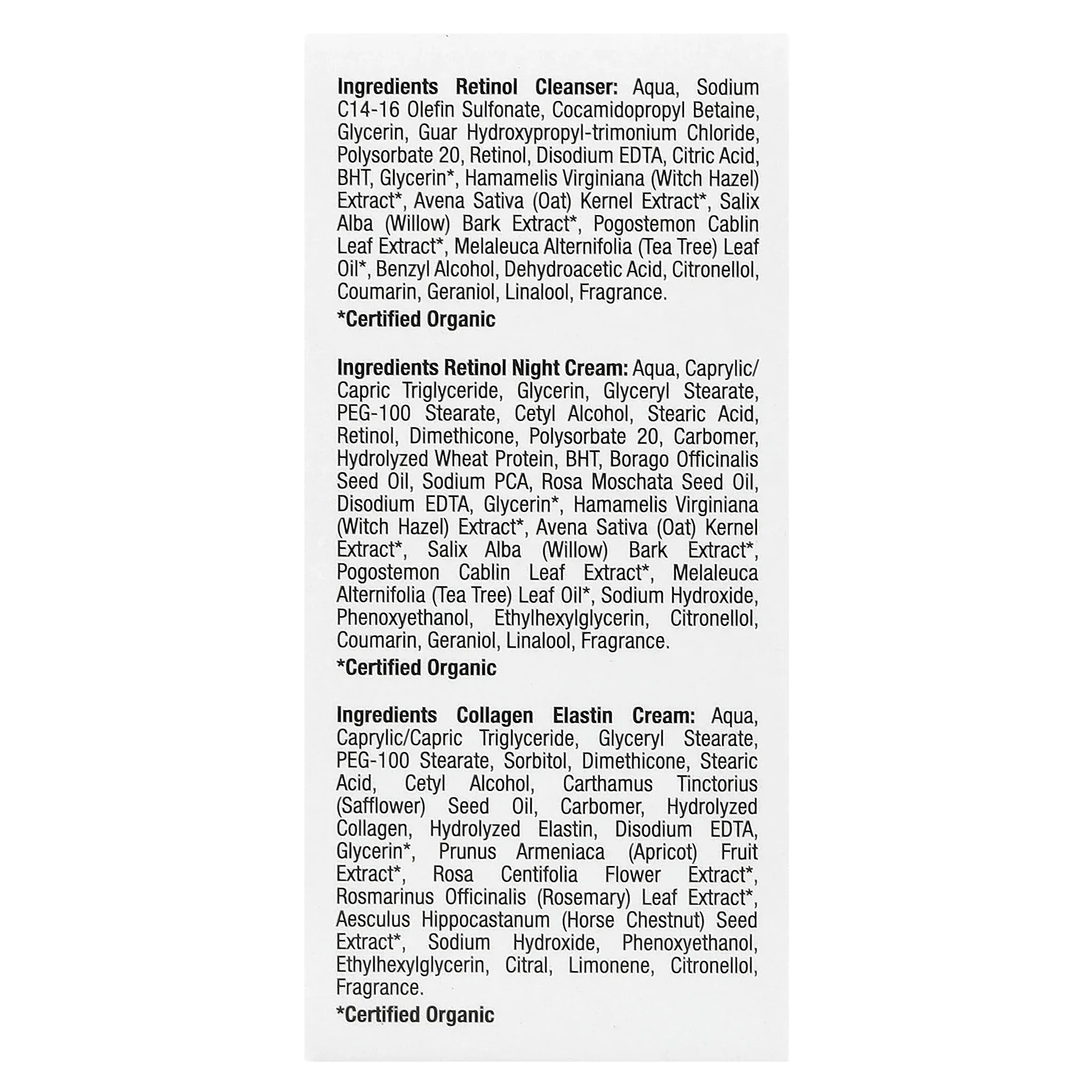 PrescriptSkin, набор пробников с ретинолом, 3 профессиональных средства с антивозрастным эффектом, 3 баночки по 5 г (0,18 унции)