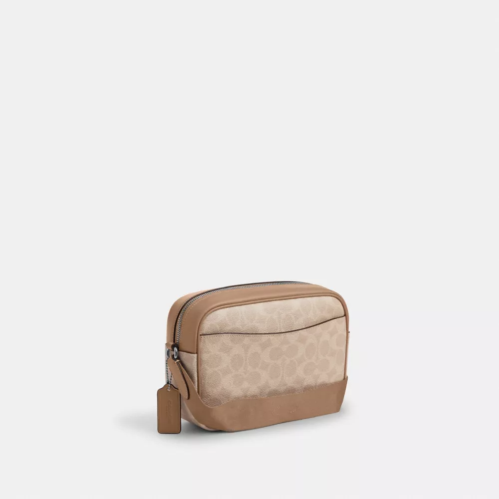 Сумка COACH Jamie Camera Bag In Signature Canvas With Stripe