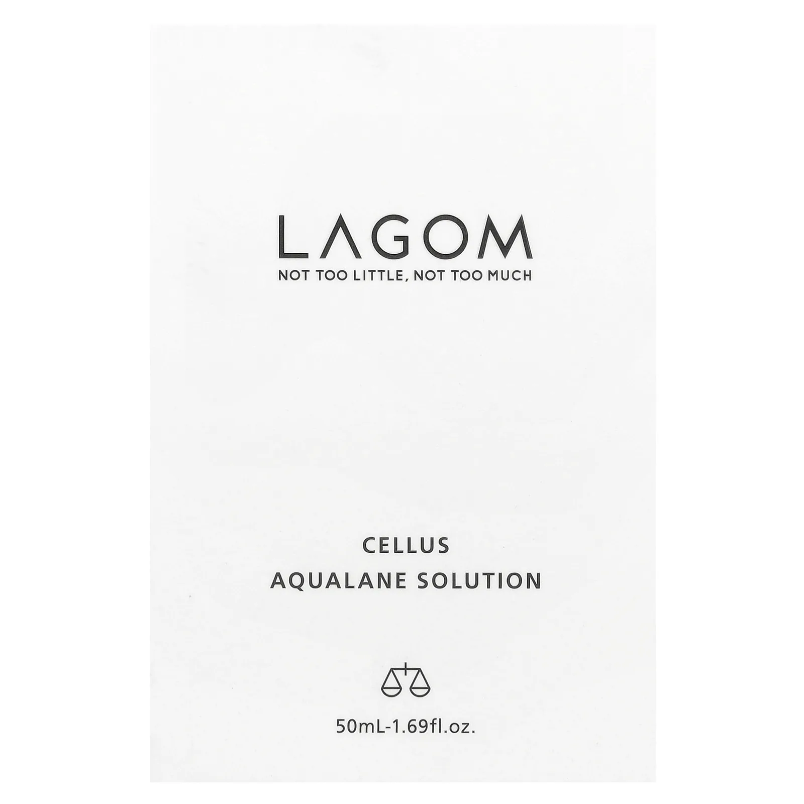 LAGOM, Cellus Aqualane, раствор, 50 мл (1,69 жидк. Унции)