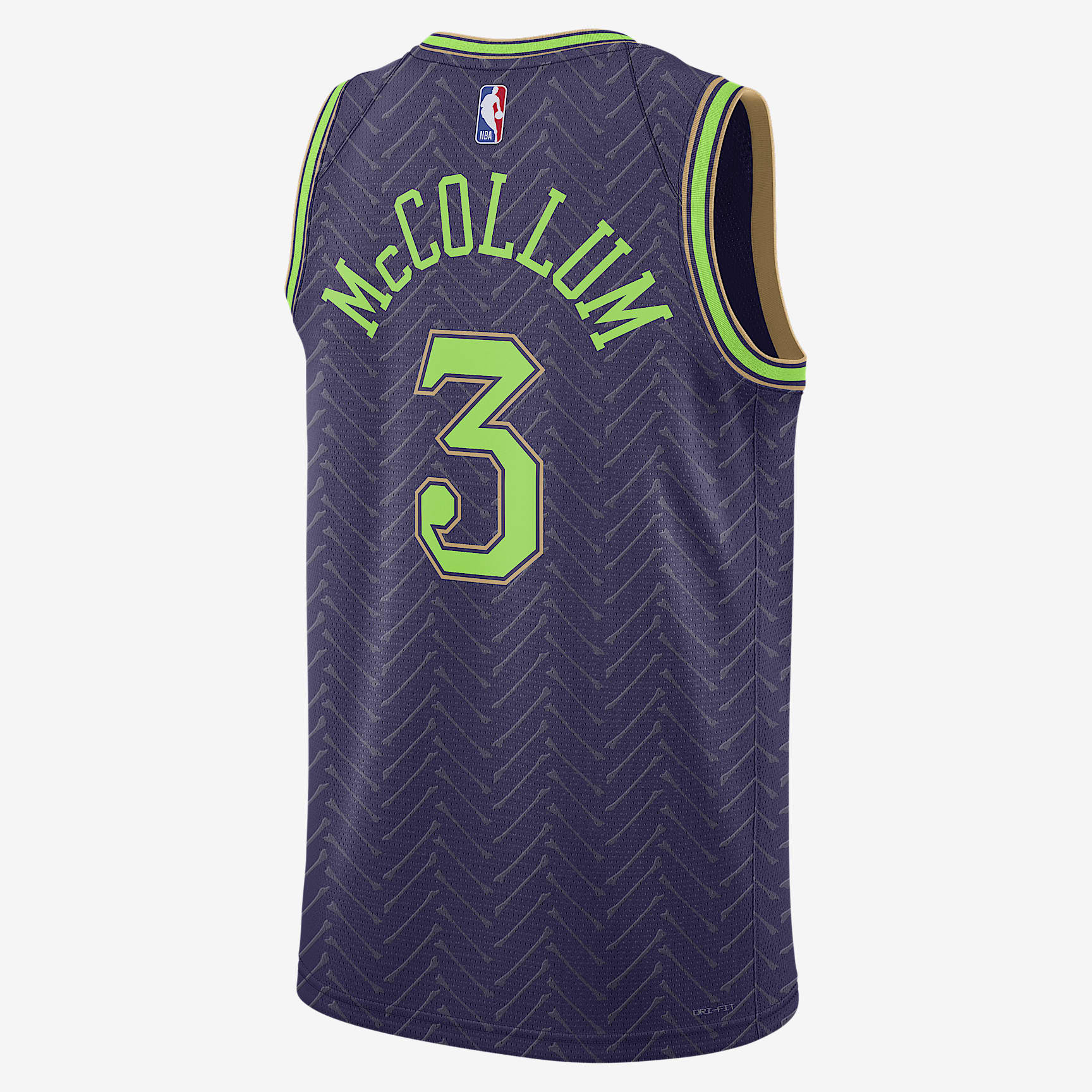 CJ McCollum New Orleans Pelicans 2024/25 City Edition Men's Nike Dri-FIT NBA Swingman Jersey
