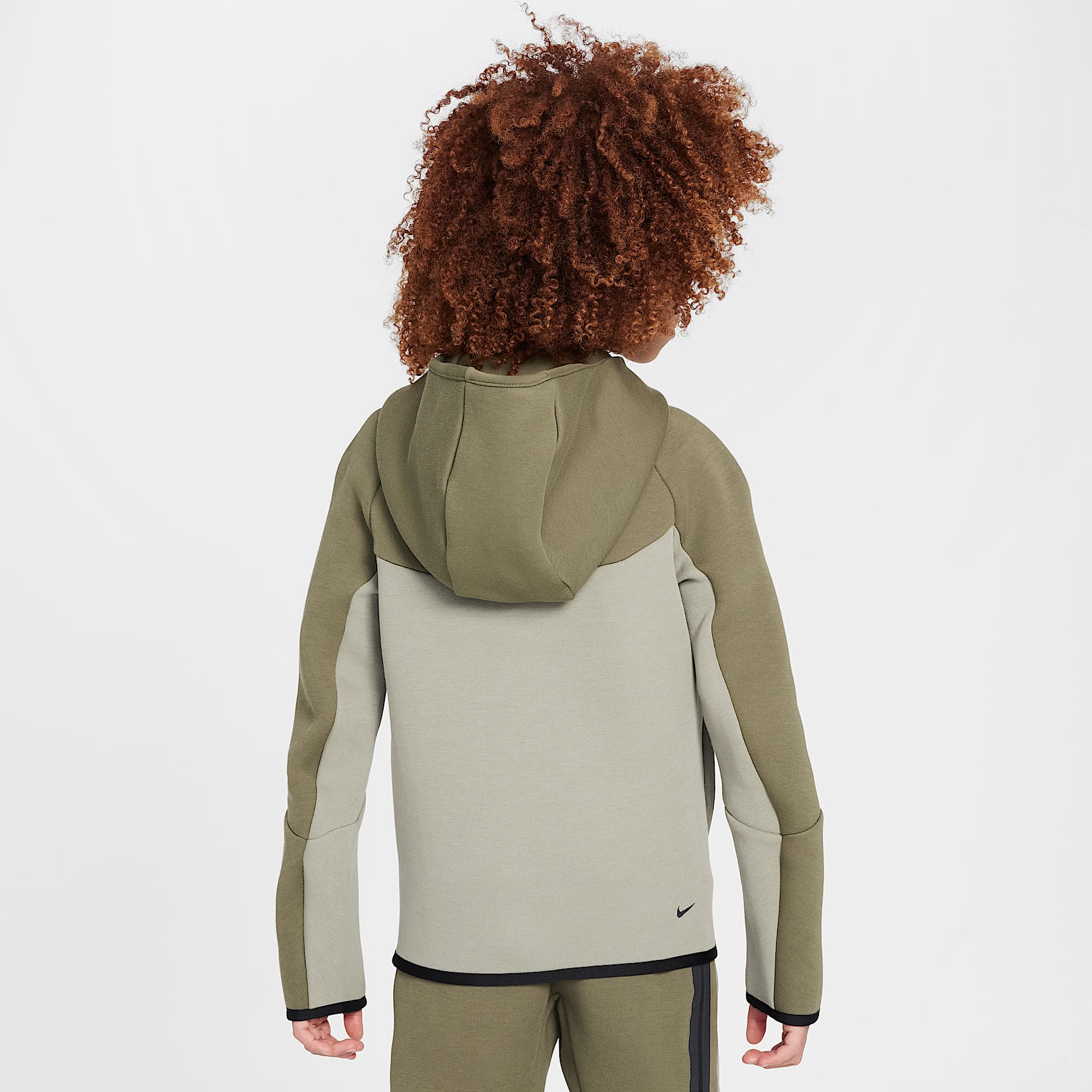Nike Sportswear Tech Fleece Big Kids' Full-Zip Hoodie