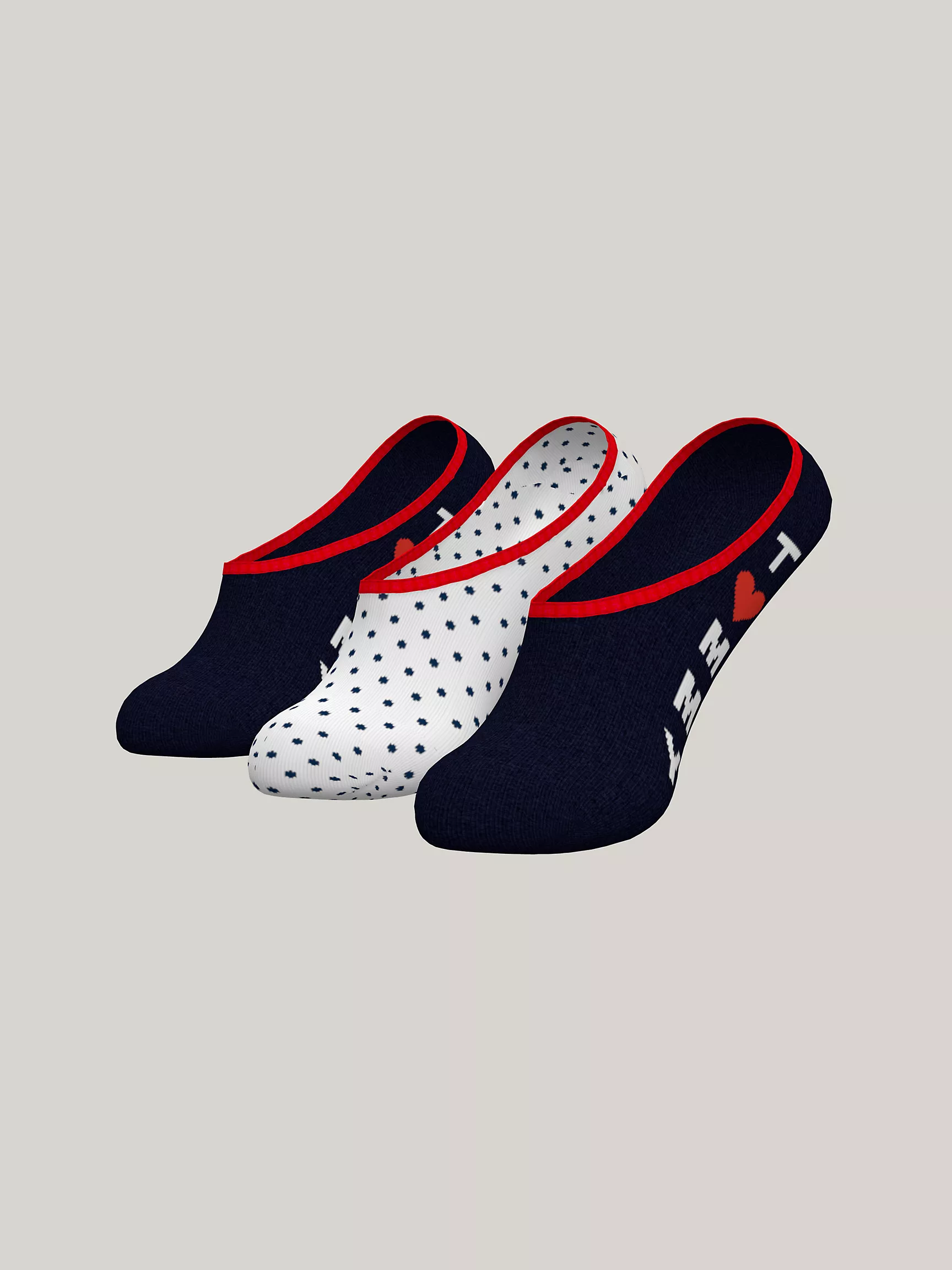 Носки для девочек Tommy Hilfiger, Детские укороченные носки (набор 3 шт.)