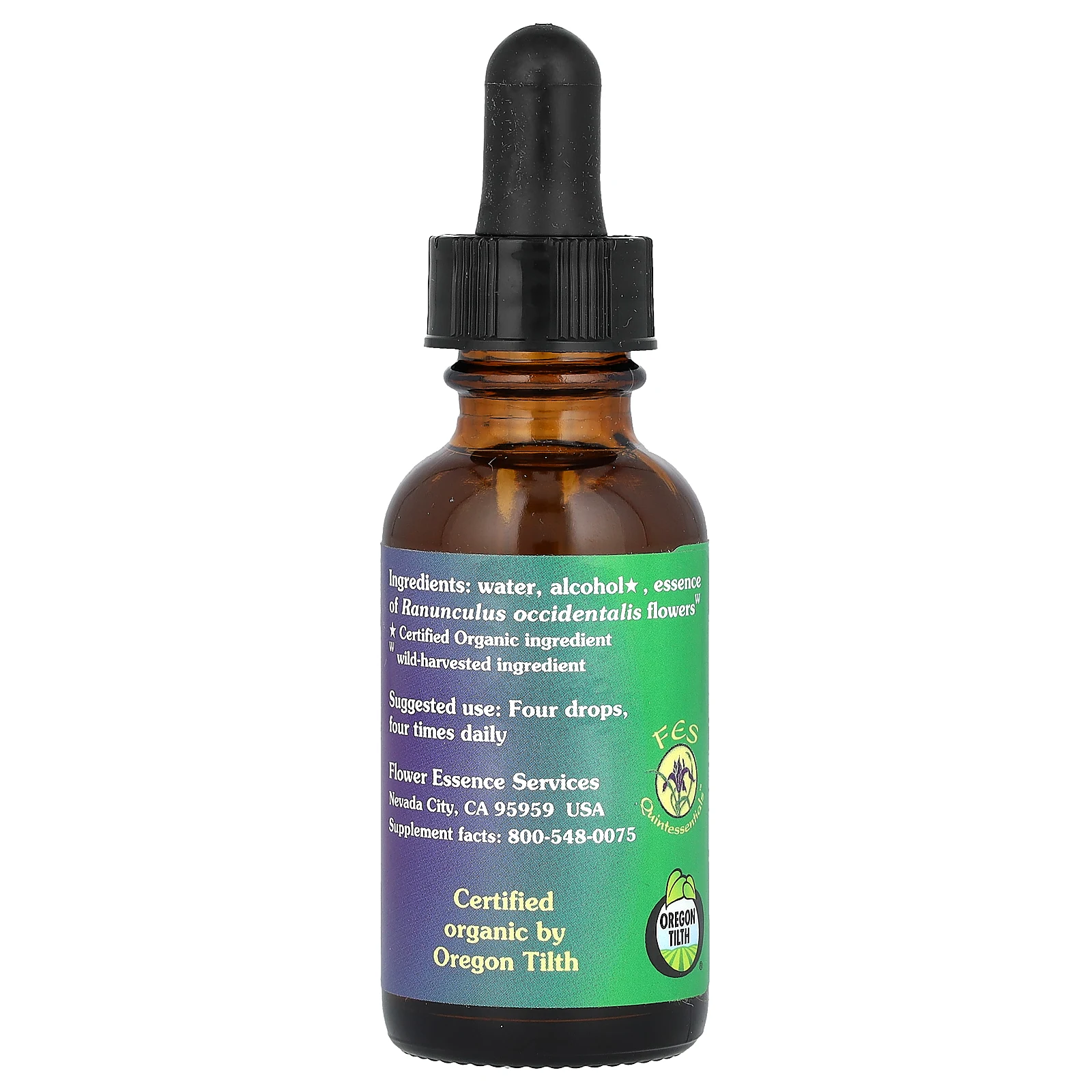 Flower Essence Services, Лютик, цветочная эссенция, 30 мл (1 жидк. унция)