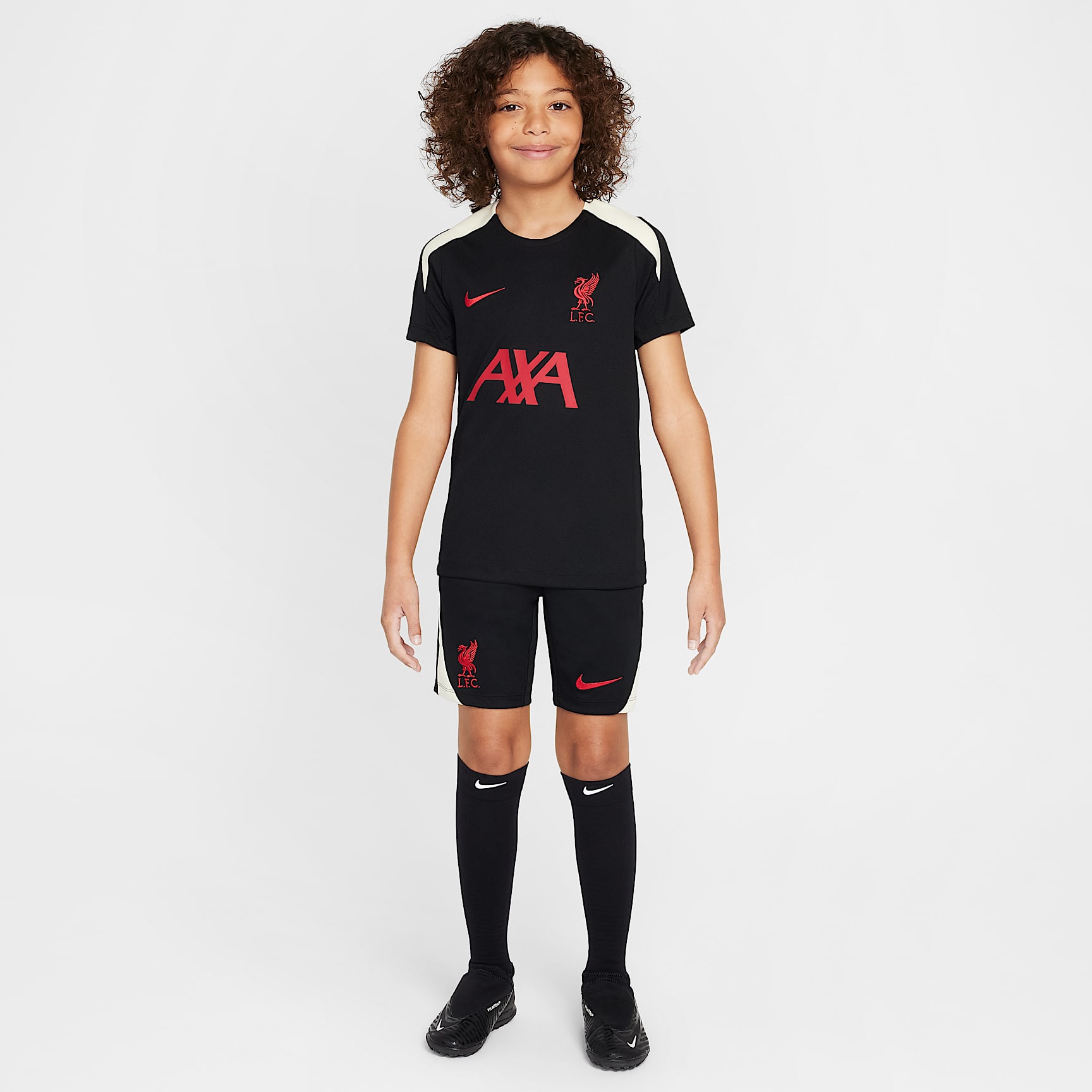 Liverpool FC Strike Special Edition Big Kids' Nike Dri-FIT Soccer Short-Sleeve Knit Top