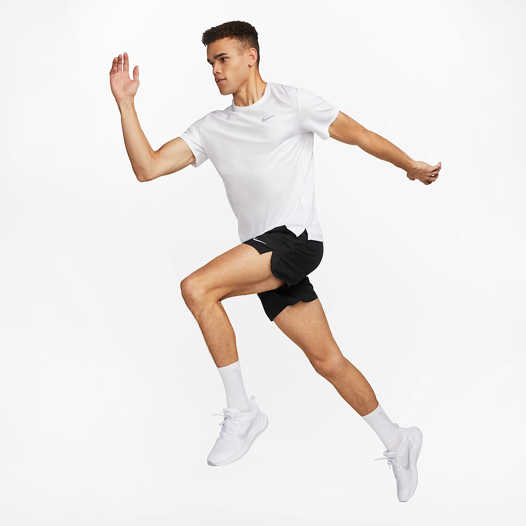 Nike Miler Men's Dri-FIT UV Short-Sleeve Running Top