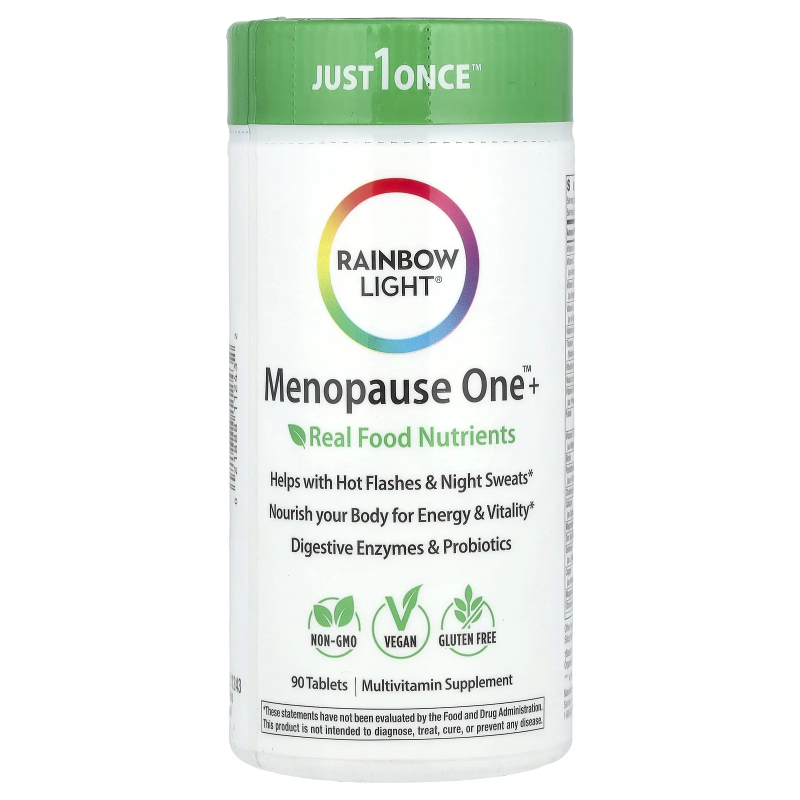 Rainbow Light, Menopause One ™ +, 90 таблеток