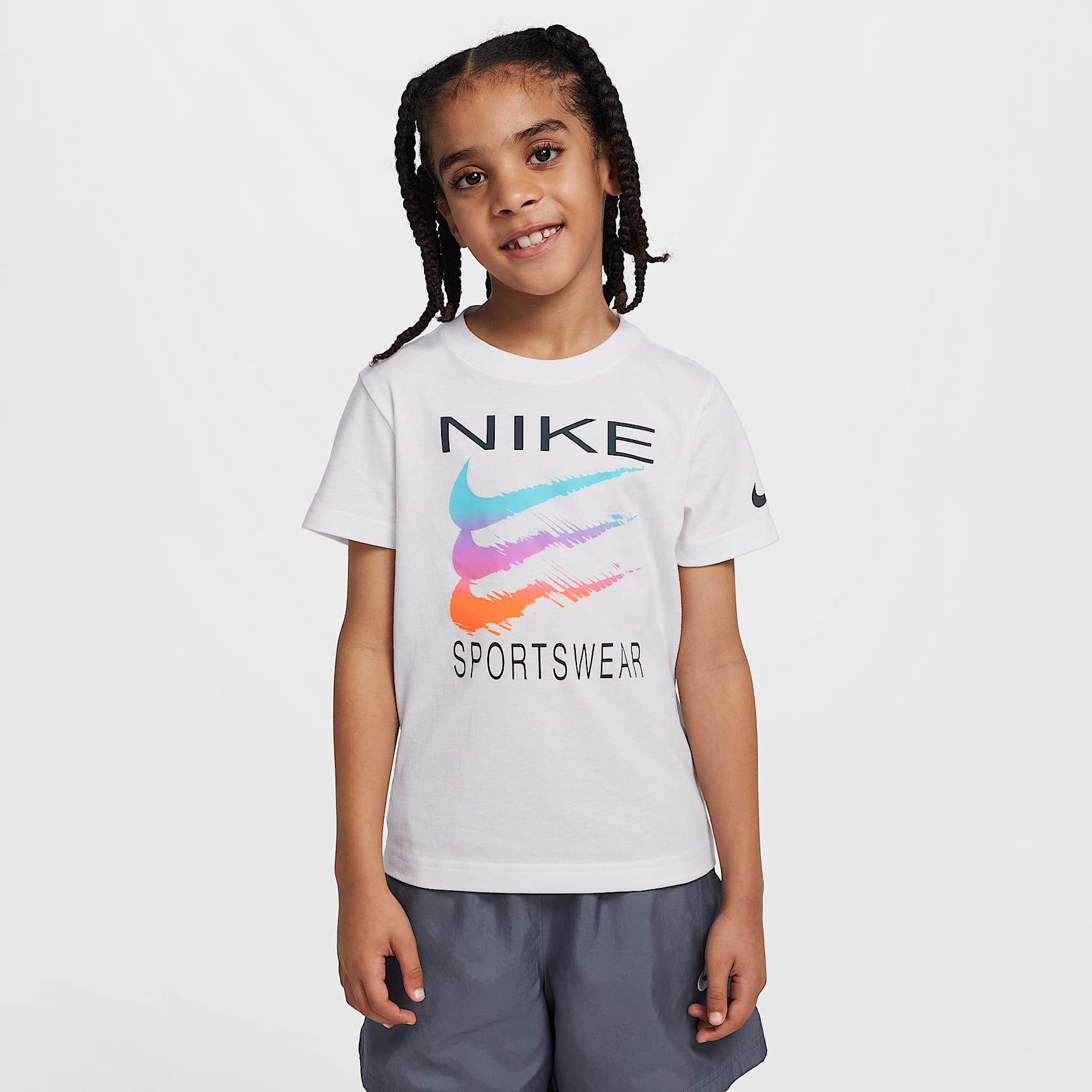 Nike Sportswear Little Kids' Sportswear Swoosh T-Shirt